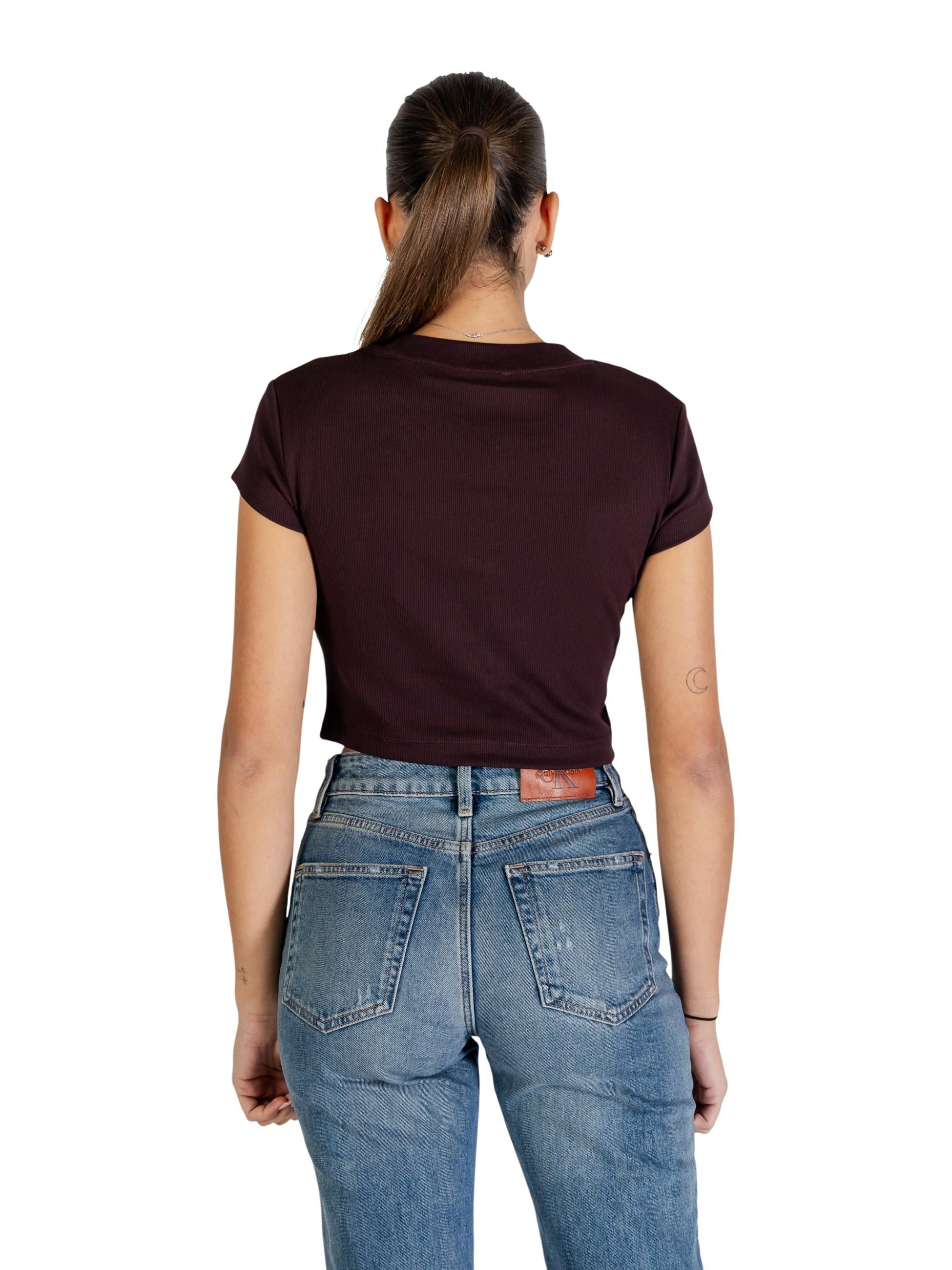 Calvin Klein Jeans · Тениска · WH7_15754800140_Brown | DontMiss.bg