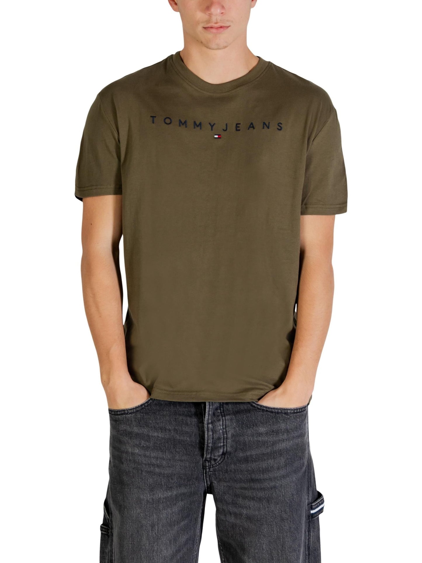 Tommy Jeans · Тениска · WH7_15736000149_Olive_Green | DontMiss.bg