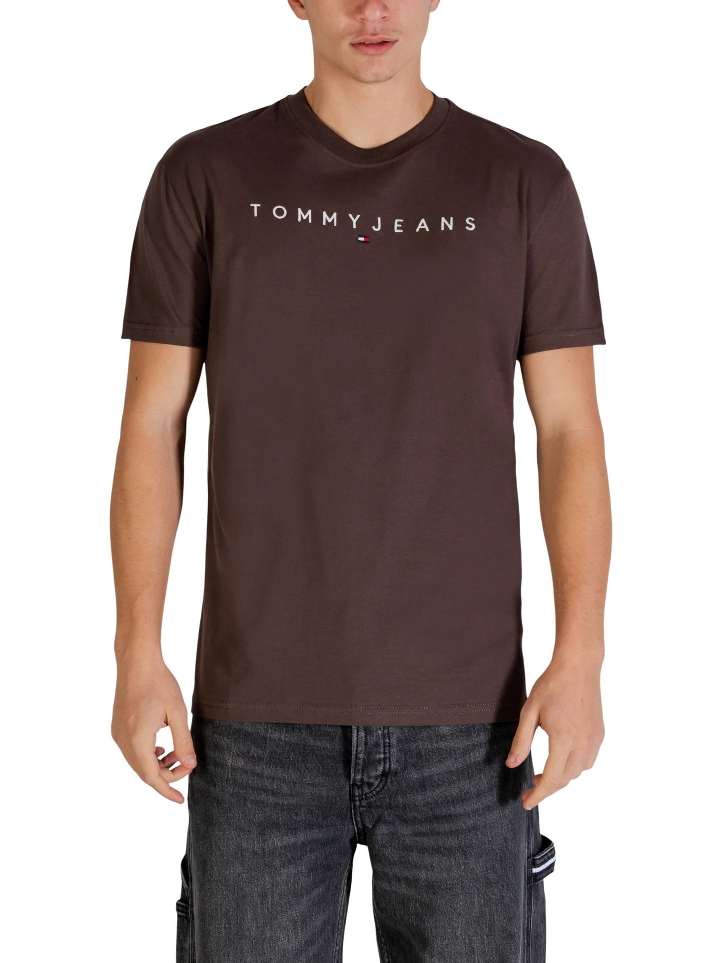 Tommy Jeans · Тениска · WH7_15736002929_Dark_Brown | DontMiss.bg