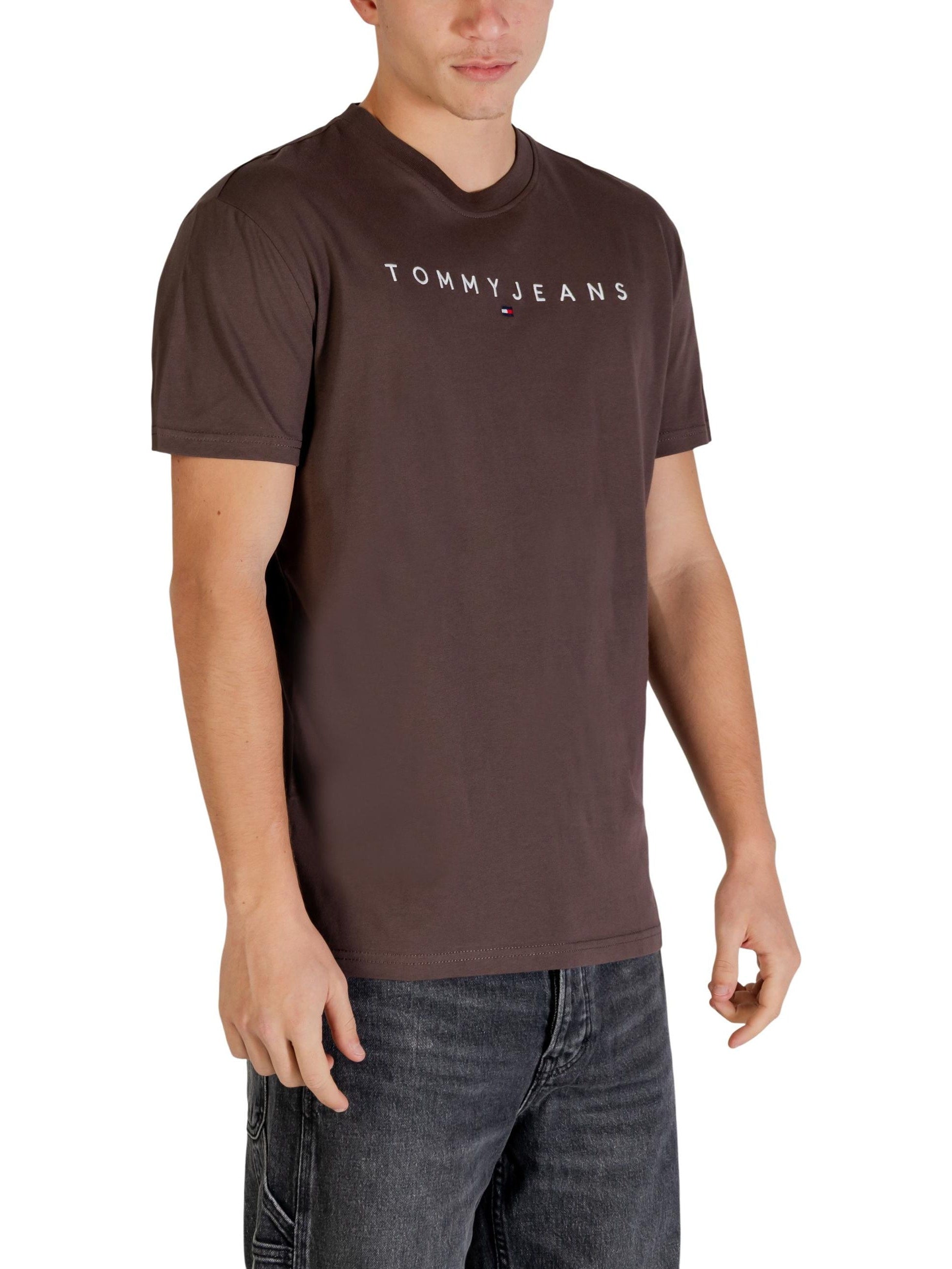 Tommy Jeans · Тениска · WH7_15736002929_Dark_Brown | DontMiss.bg