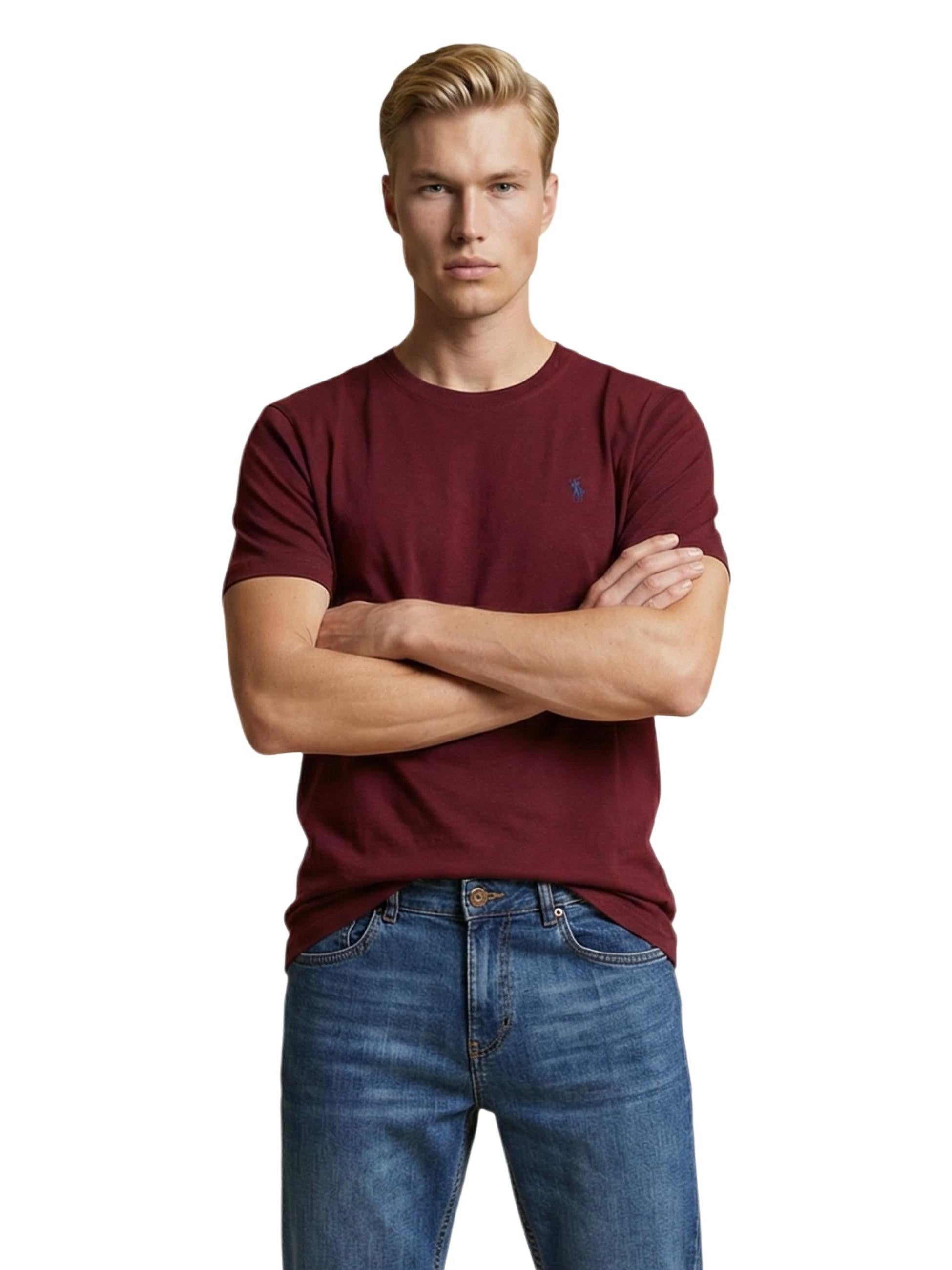 U.S. Polo Assn. · Тениска · Бордо | DontMiss.bg