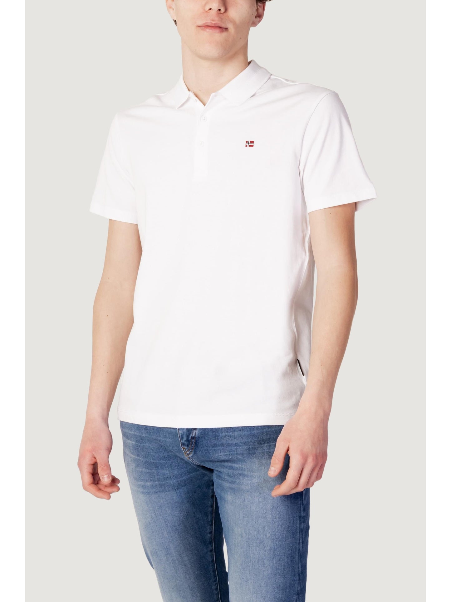Napapijri · Поло тениска · WH7_10484000008_White | DontMiss.bg