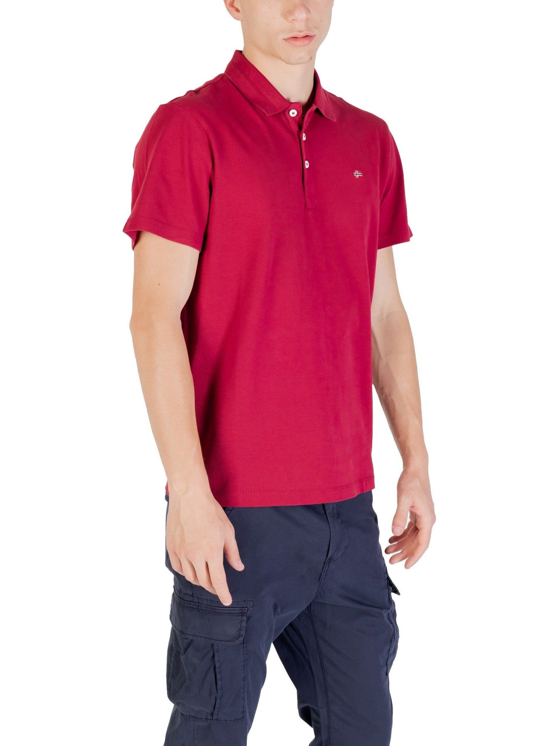 Napapijri · Поло тениска · WH7_10484000129_Bordeaux | DontMiss.bg