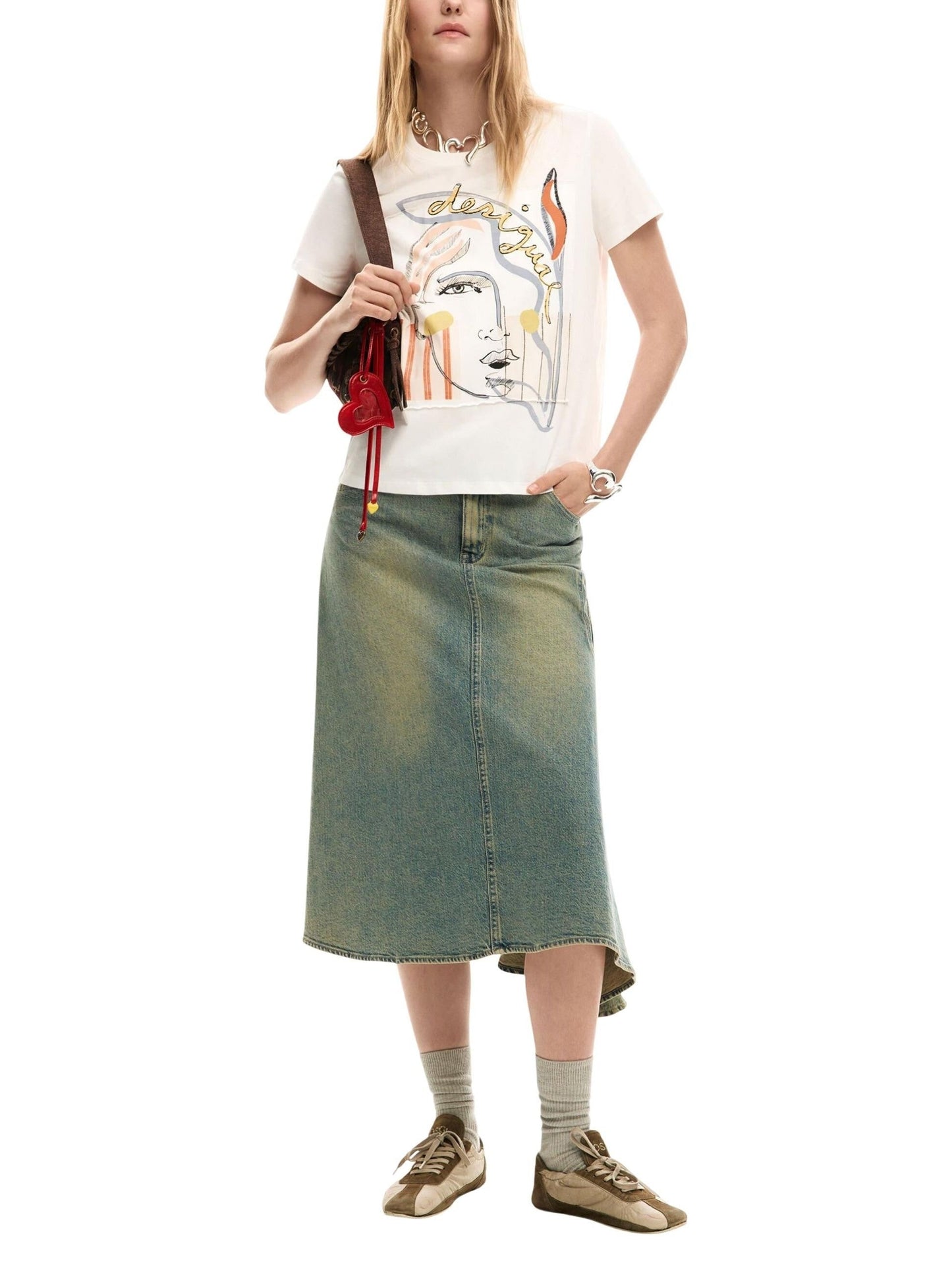 Desigual · Тениска · 26SWTK51 | DontMiss.bg