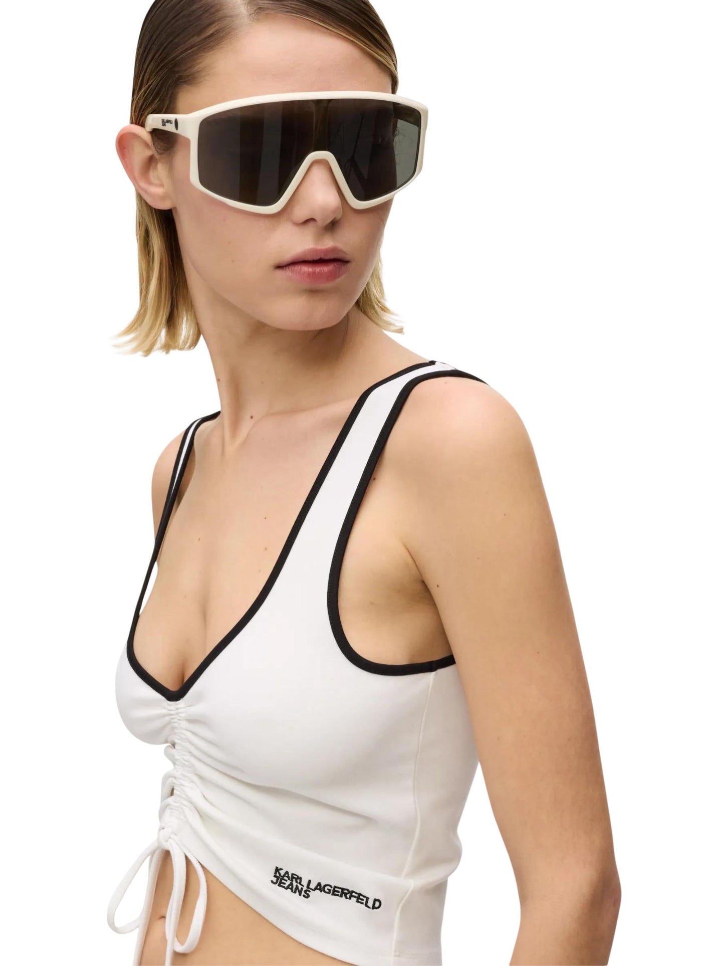 Karl Lagerfeld Jeans · Тениска · KLJ Ruched Bralette | DontMiss.bg