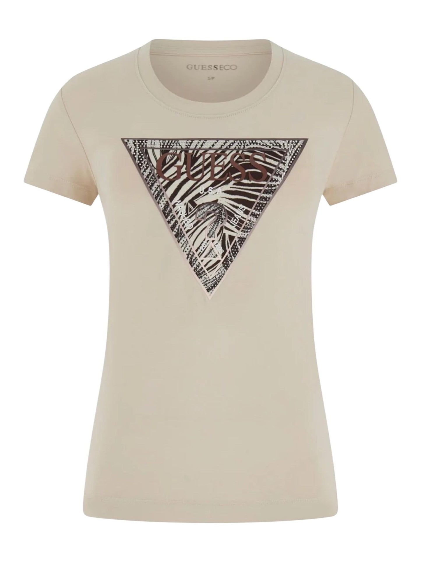 Guess · Тениска · SS CN ZEBRA TRIANGLE TEE | DontMiss.bg