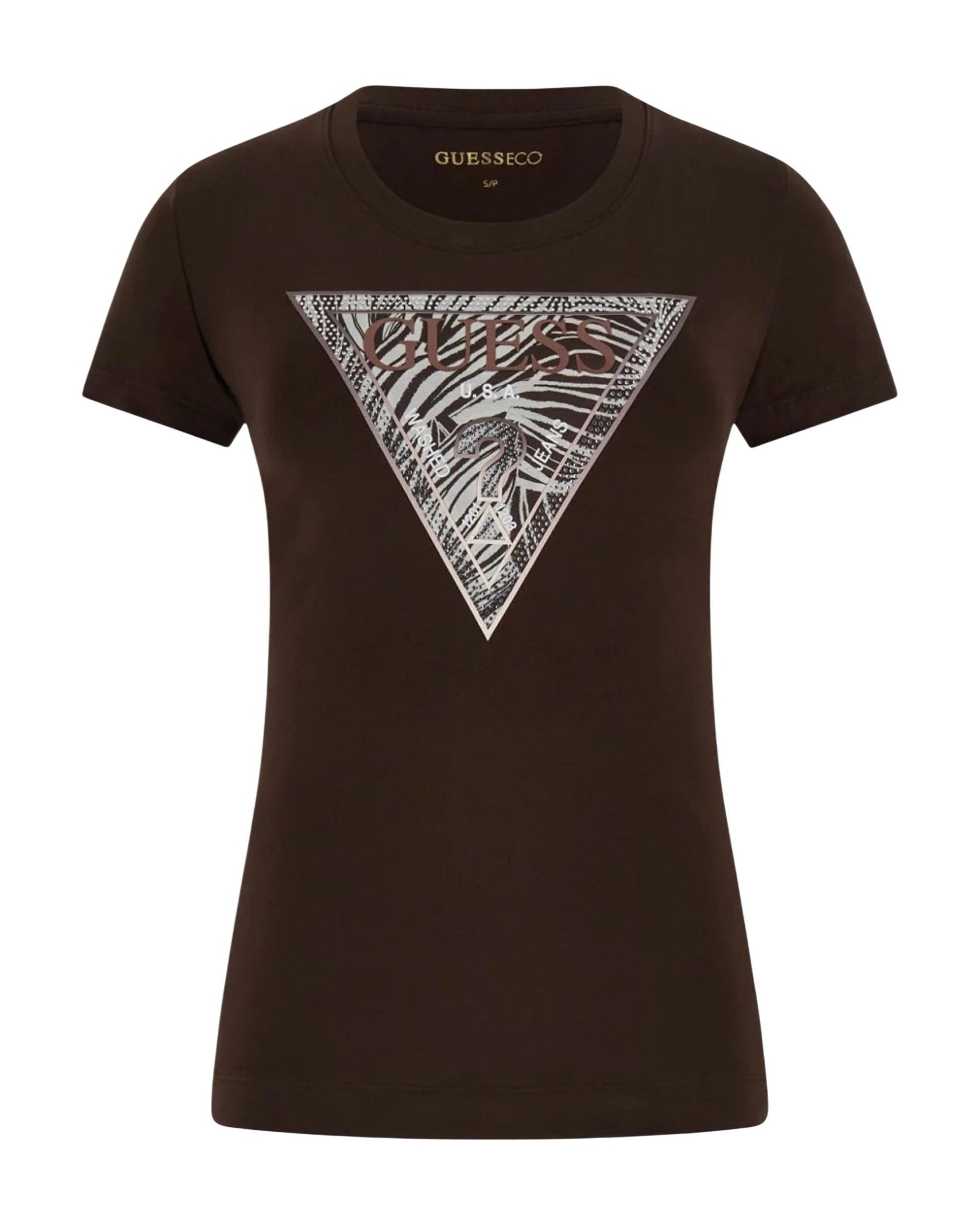 Guess · Тениска · SS CN ZEBRA TRIANGLE TEE | DontMiss.bg