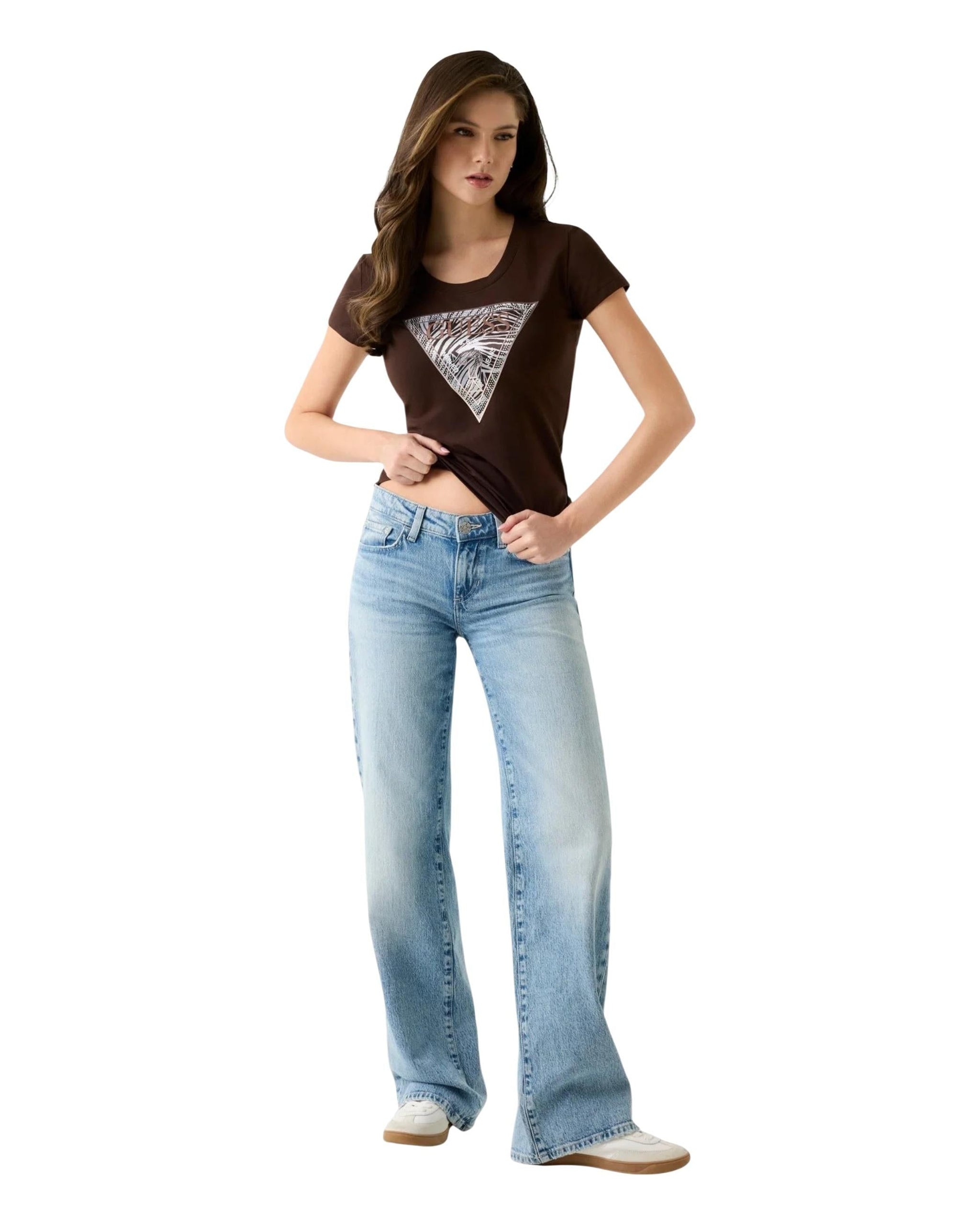 Guess · Тениска · SS CN ZEBRA TRIANGLE TEE | DontMiss.bg