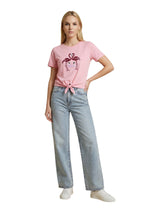 ONLY · Тениска · Onldora S/S Knot Fold-Up Top Jrs | DontMiss.bg