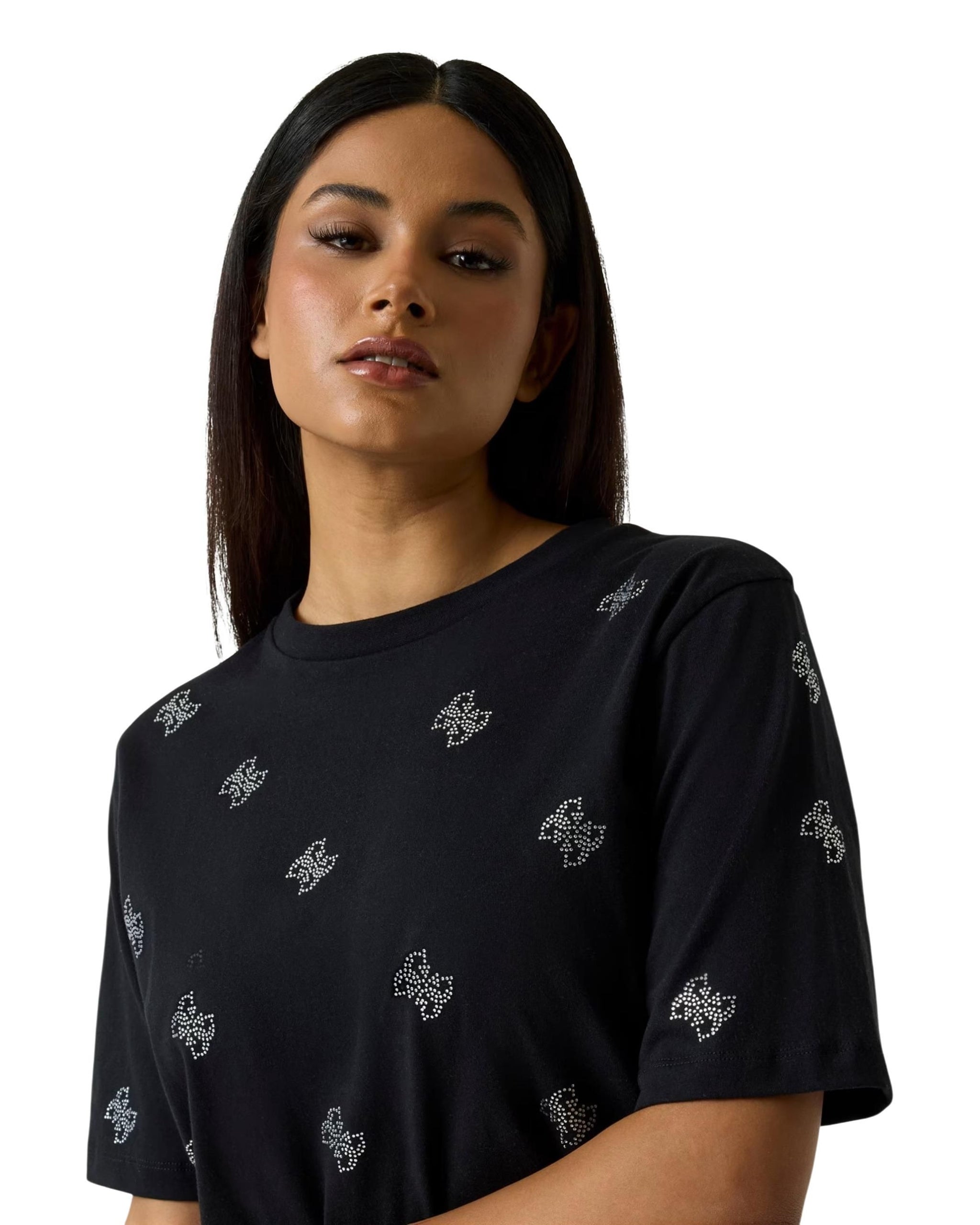 Guess · Тениска · SILVY 4G SS CN T-SHIRT | DontMiss.bg