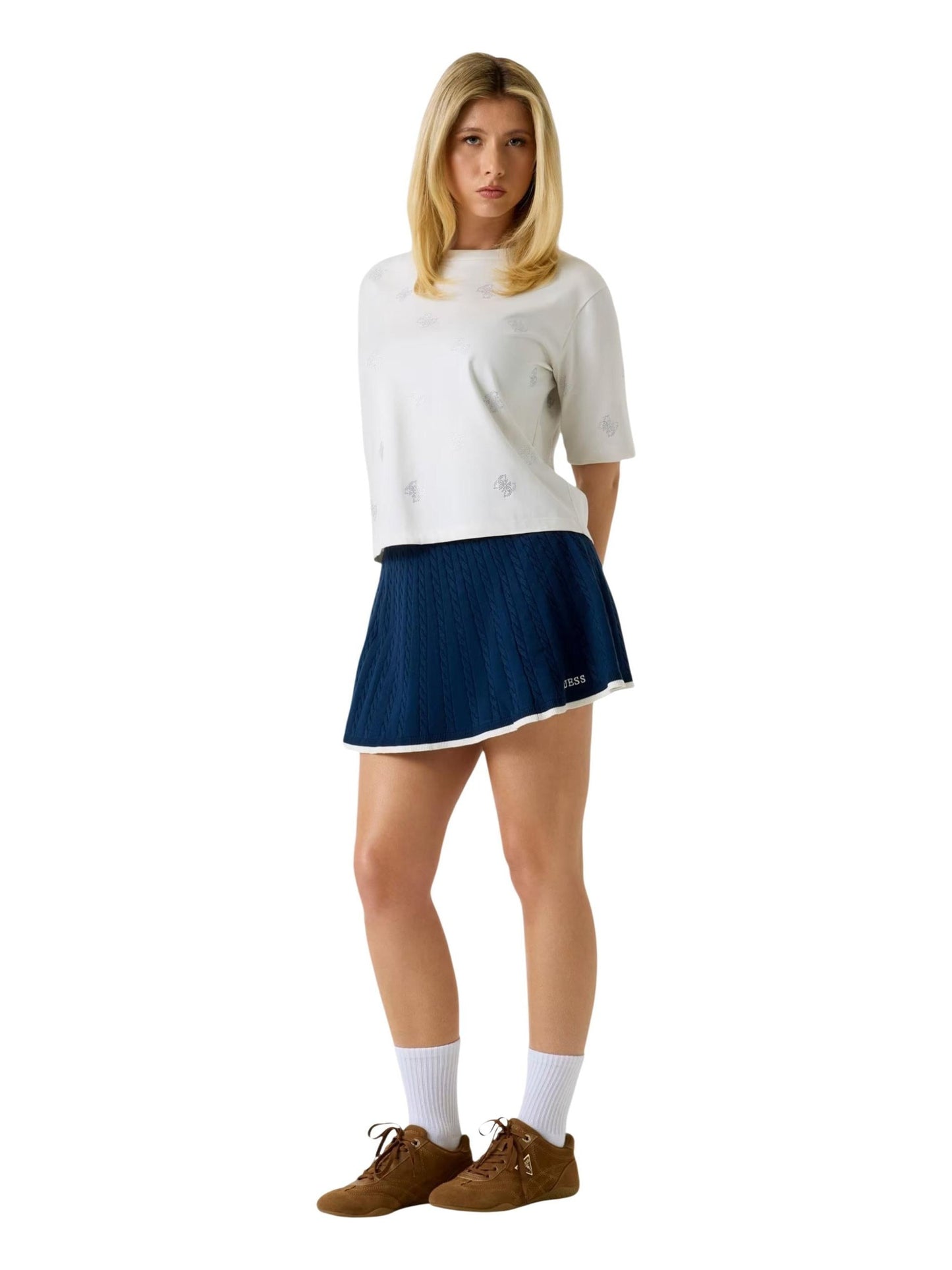 Guess · Тениска · SILVY 4G SS CN T-SHIRT | DontMiss.bg