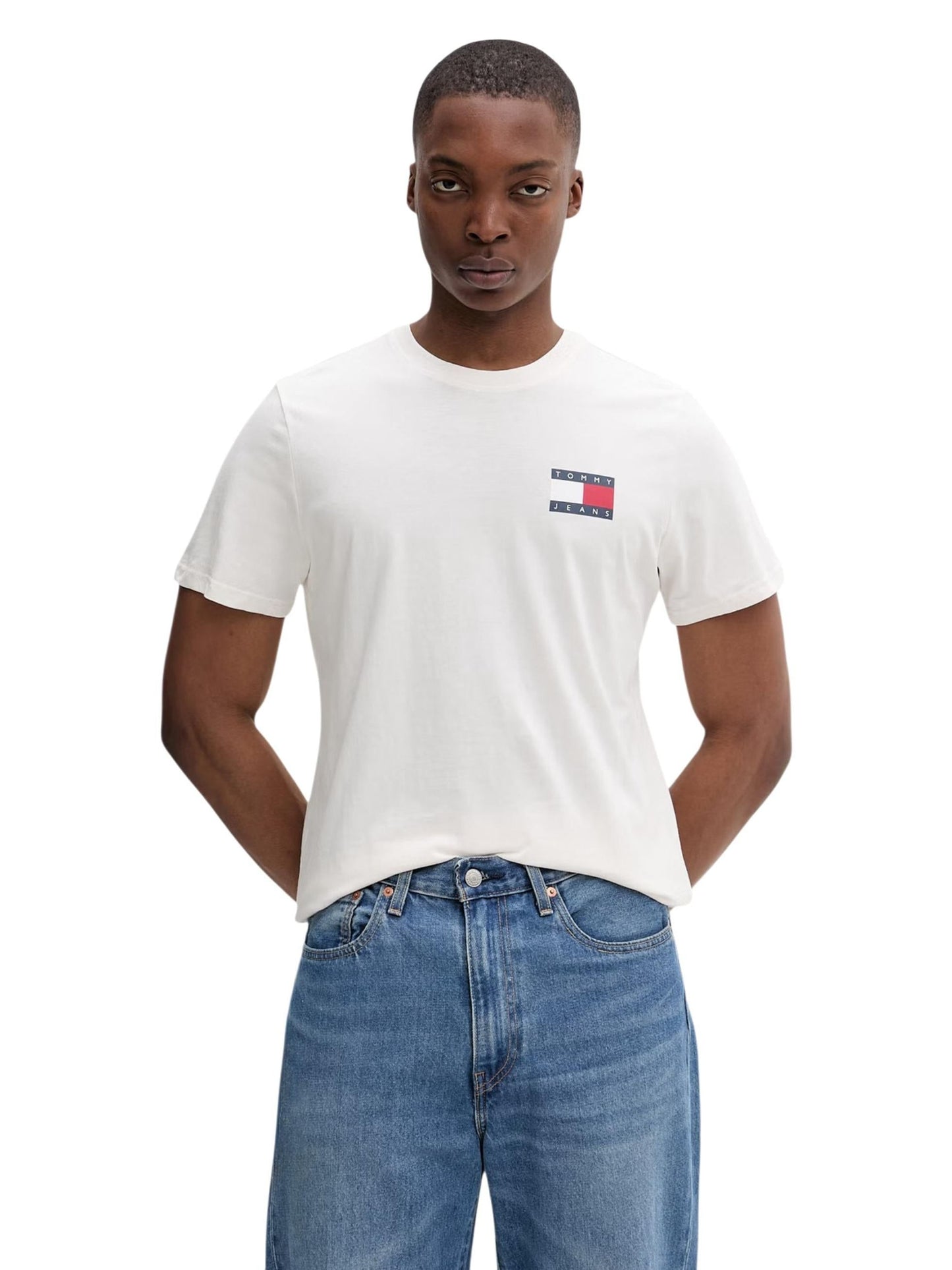 Tommy Jeans · Тениска · TJM SLIM ESSENTIAL FLAG TEE EXT | DontMiss.bg