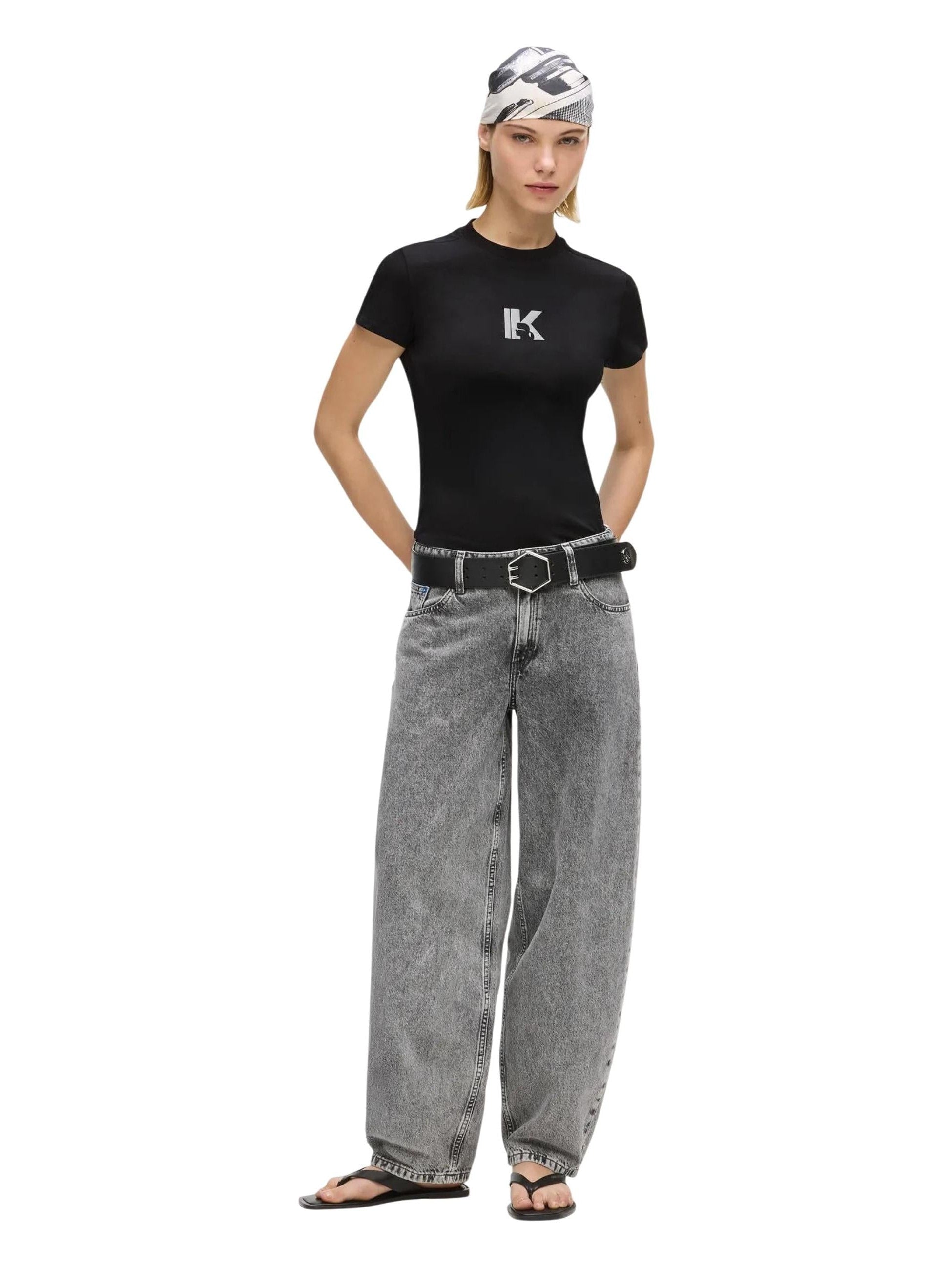 Karl Lagerfeld Jeans · Тениска · KLJ Slim Ss K Logo Tee | DontMiss.bg