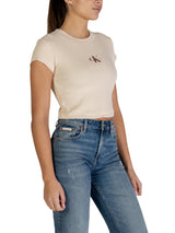 Calvin Klein Jeans · Тениска · WH7_15754800127_Beige | DontMiss.bg