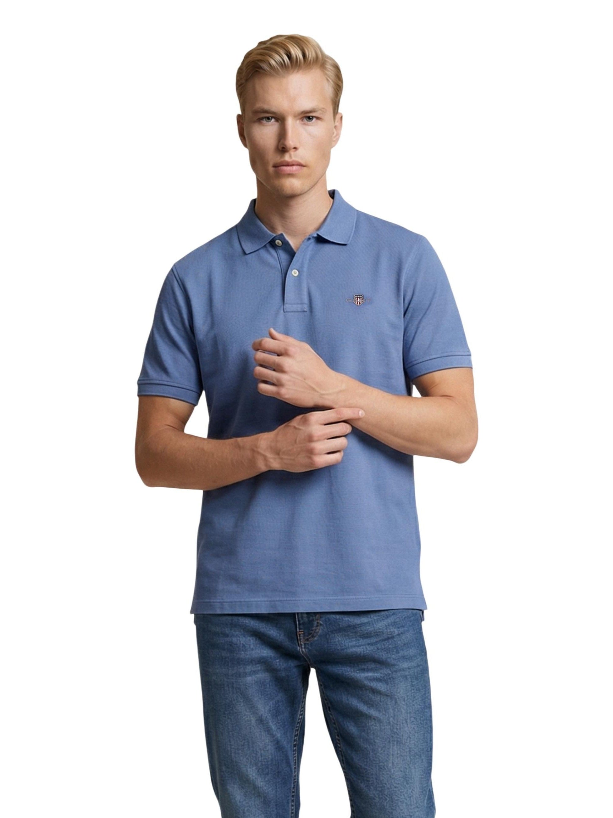 Gant · Поло тениска · REG SHIELD SS PIQUE POLO | DontMiss.bg