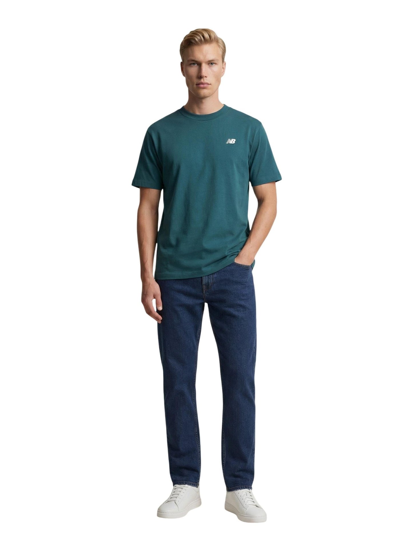 New Balance · Тениска · Зелен | DontMiss.bg