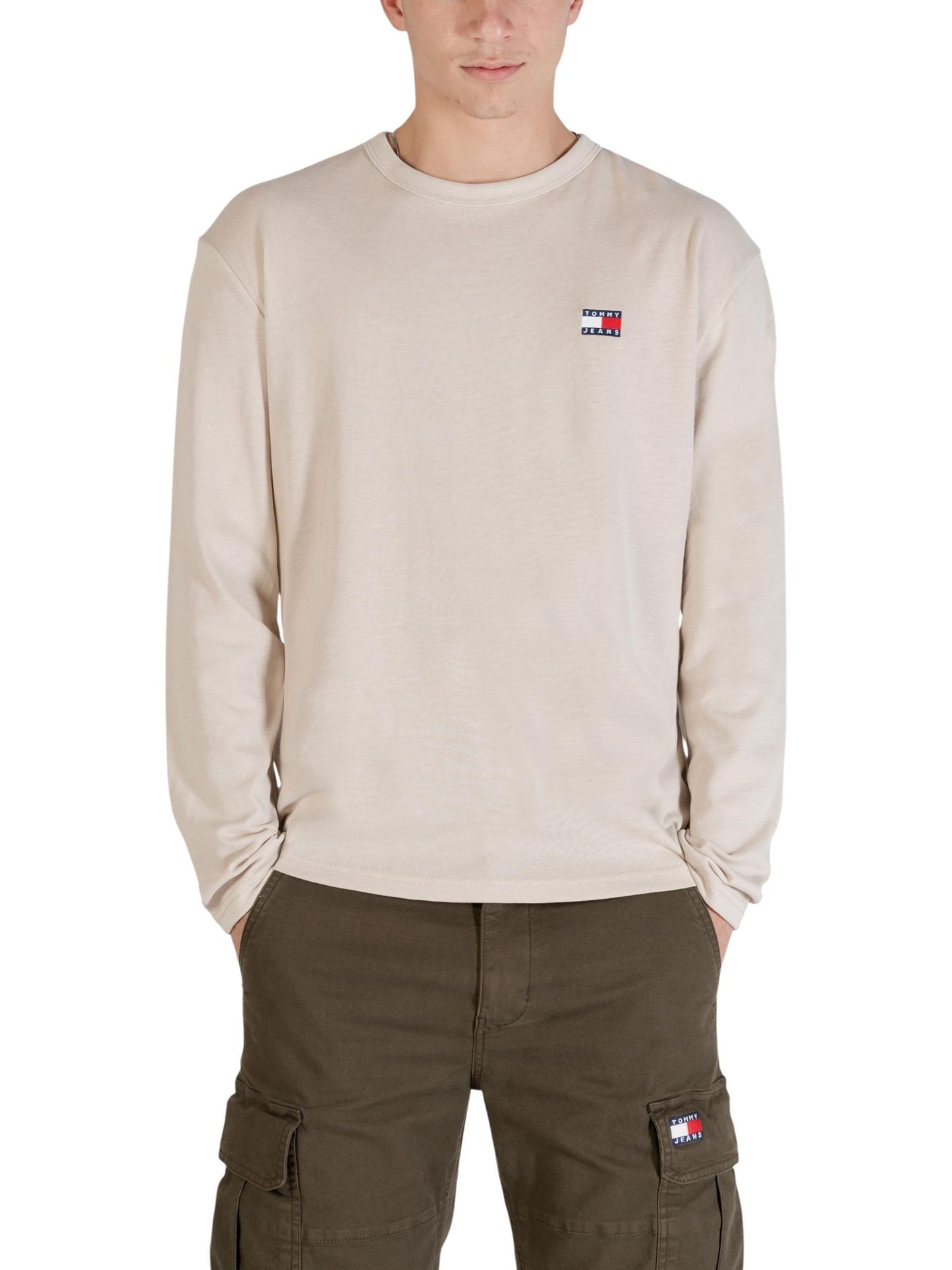 Tommy Jeans · Тениска · Бежов | DontMiss.bg