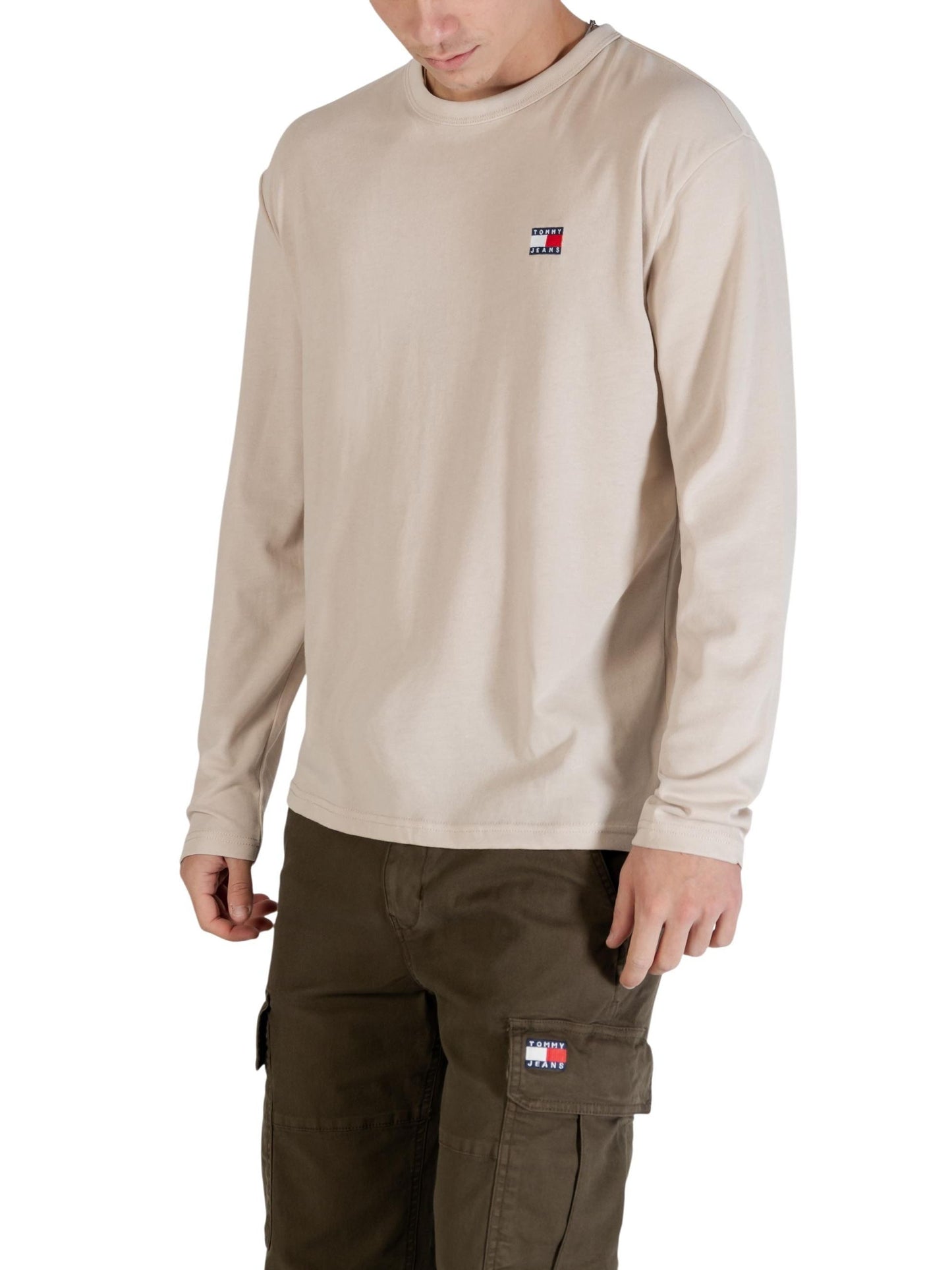Tommy Jeans · Тениска · Бежов | DontMiss.bg