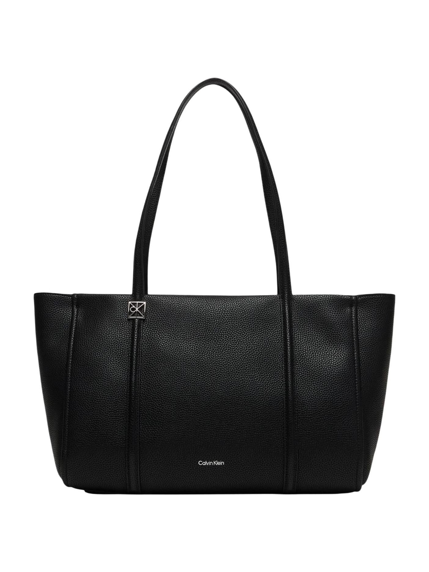 Calvin Klein · Дамска чанта · EMBLEM HW PEBBLE TOTE | DontMiss.bg