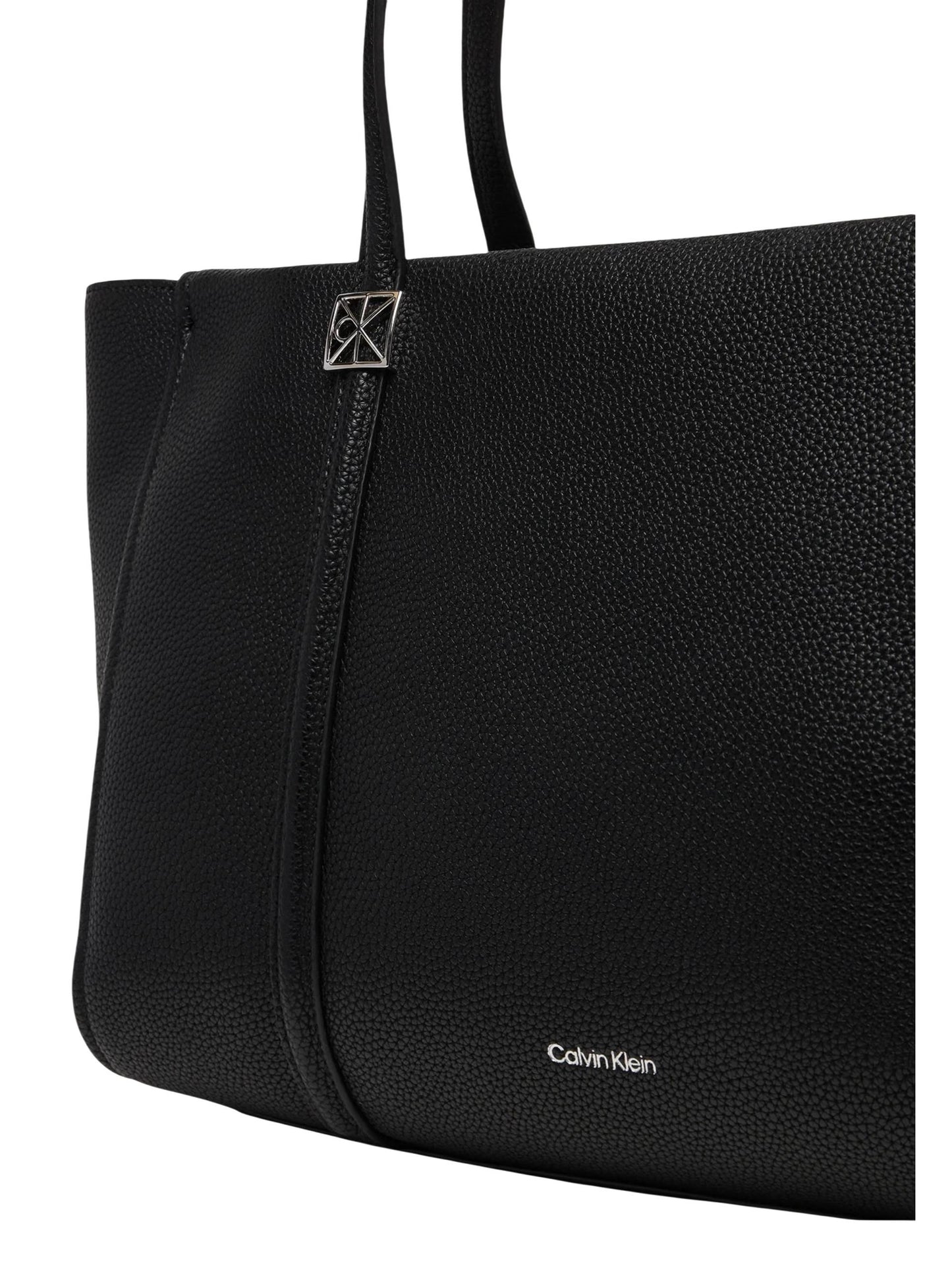 Calvin Klein · Дамска чанта · EMBLEM HW PEBBLE TOTE | DontMiss.bg