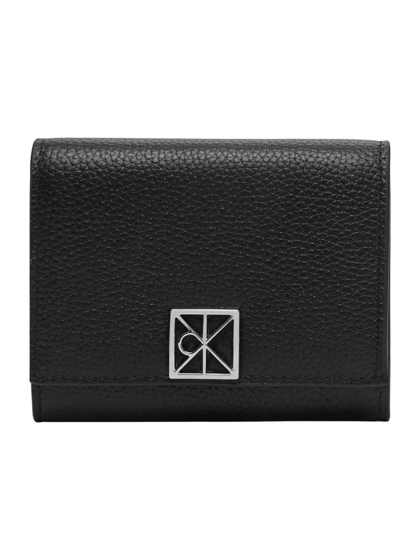 Calvin Klein · Портфейл · EMBLEM HW PEBBLE TRIFOLD W/ZIP | DontMiss.bg