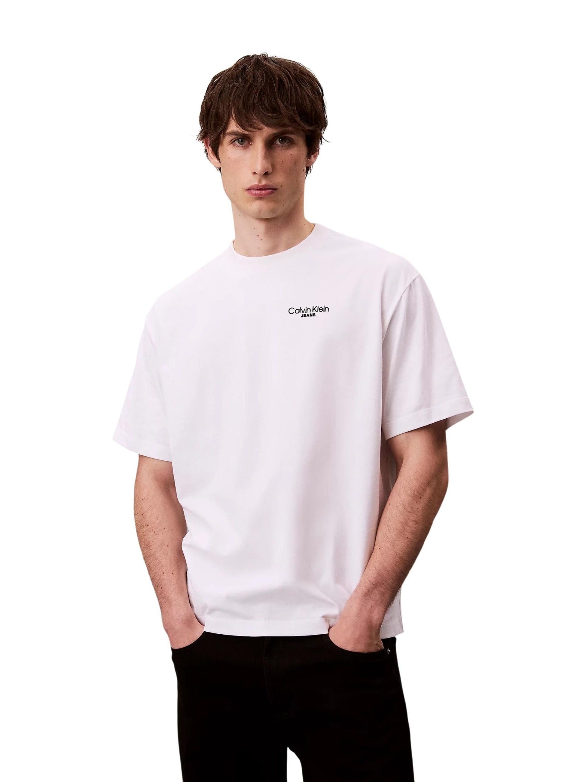 Calvin Klein Jeans · Тениска · Бял | DontMiss.bg