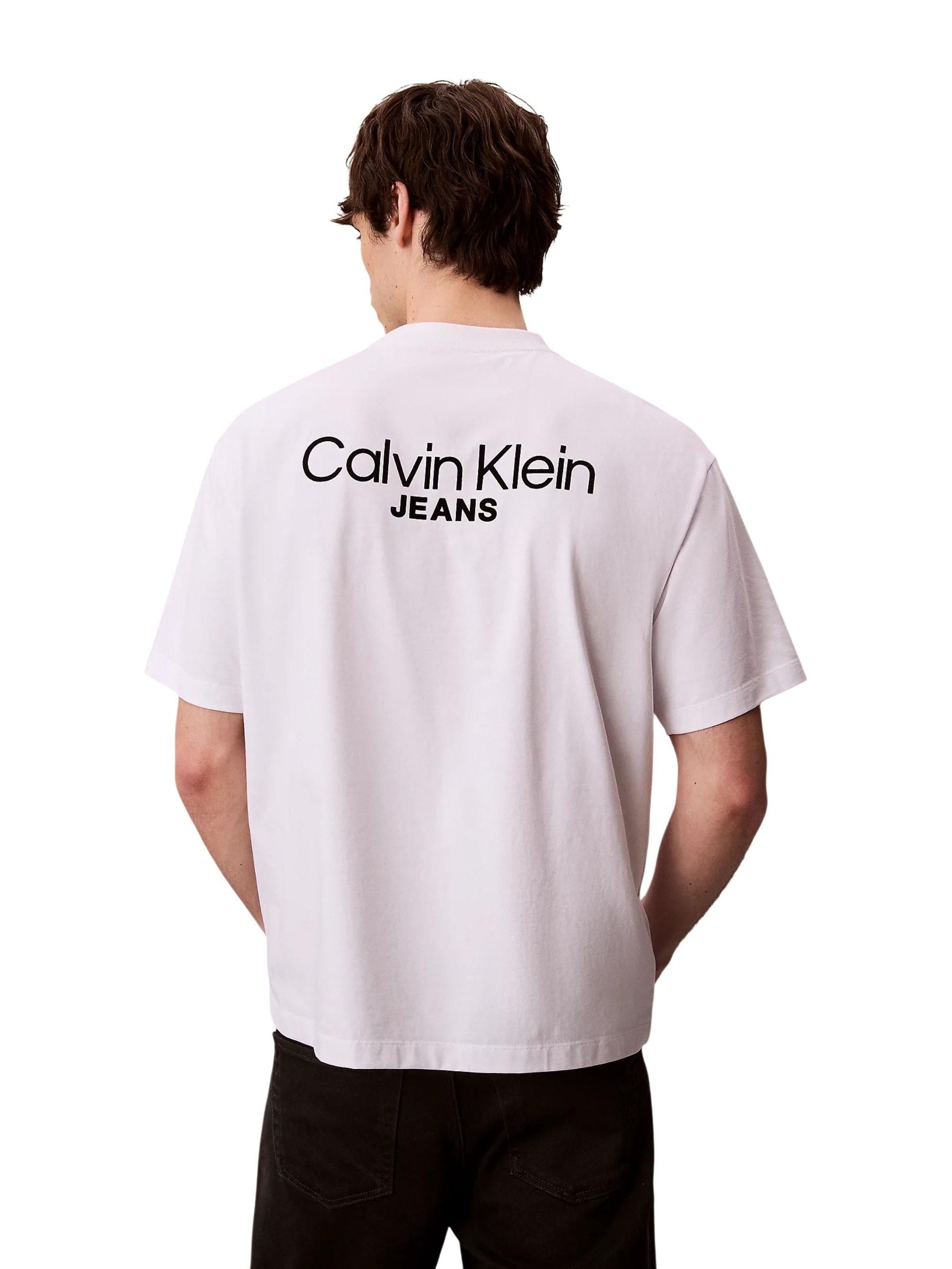 Calvin Klein Jeans · Тениска · Бял | DontMiss.bg