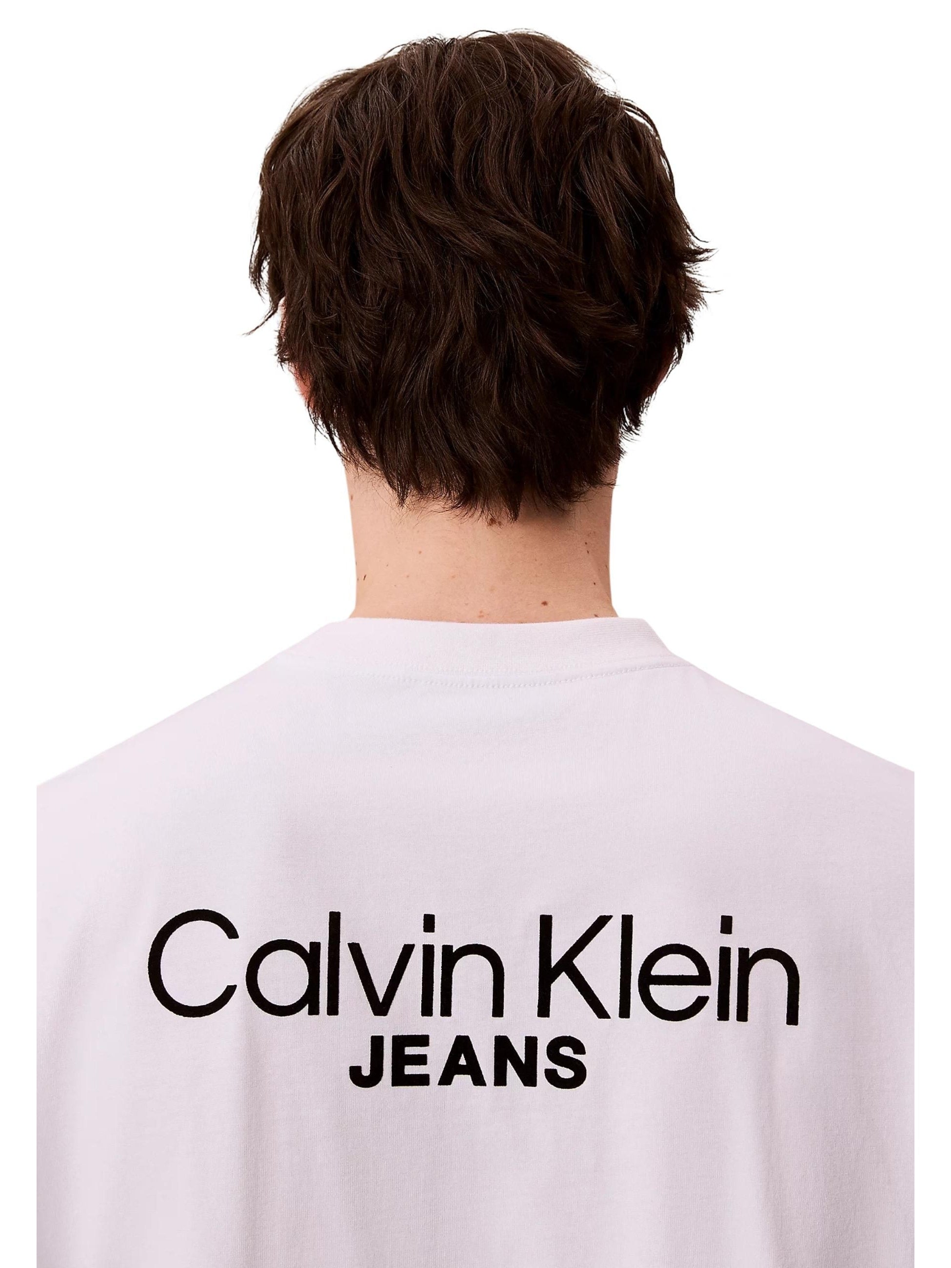 Calvin Klein Jeans · Тениска · Бял | DontMiss.bg