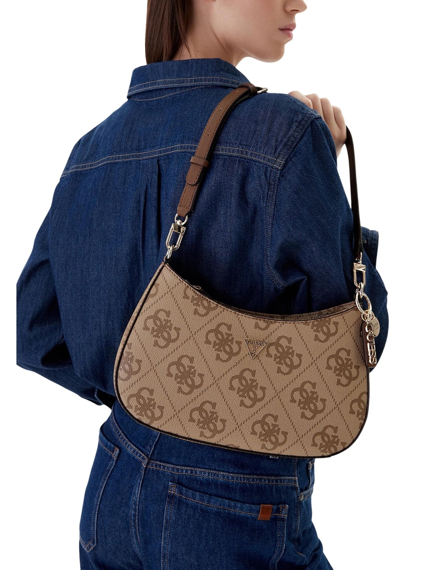 Guess · Дамска чанта · NOELLE II TOP ZIP SHOULDER BAG | DontMiss.bg