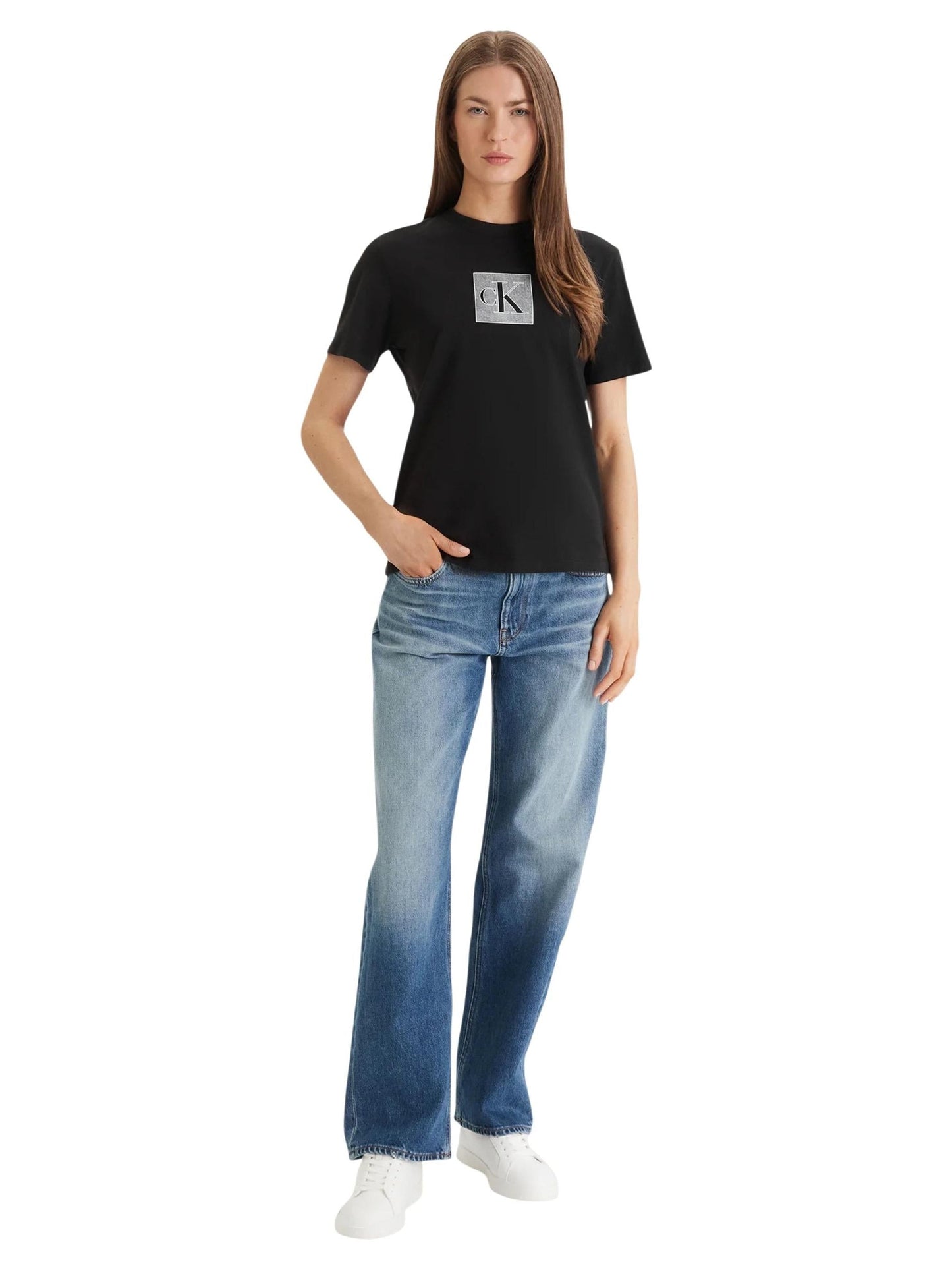 Calvin Klein Jeans · Тениска · Черен | DontMiss.bg