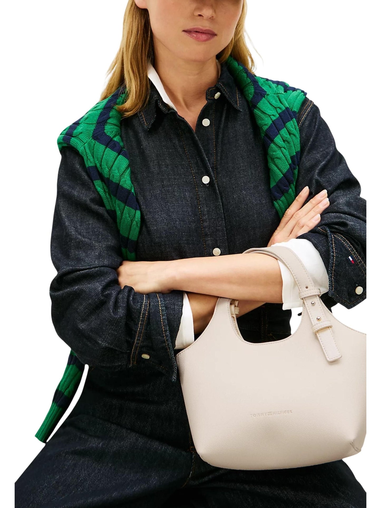 Tommy Hilfiger · Дамска чанта · TH LOGO MINI TOTE | DontMiss.bg