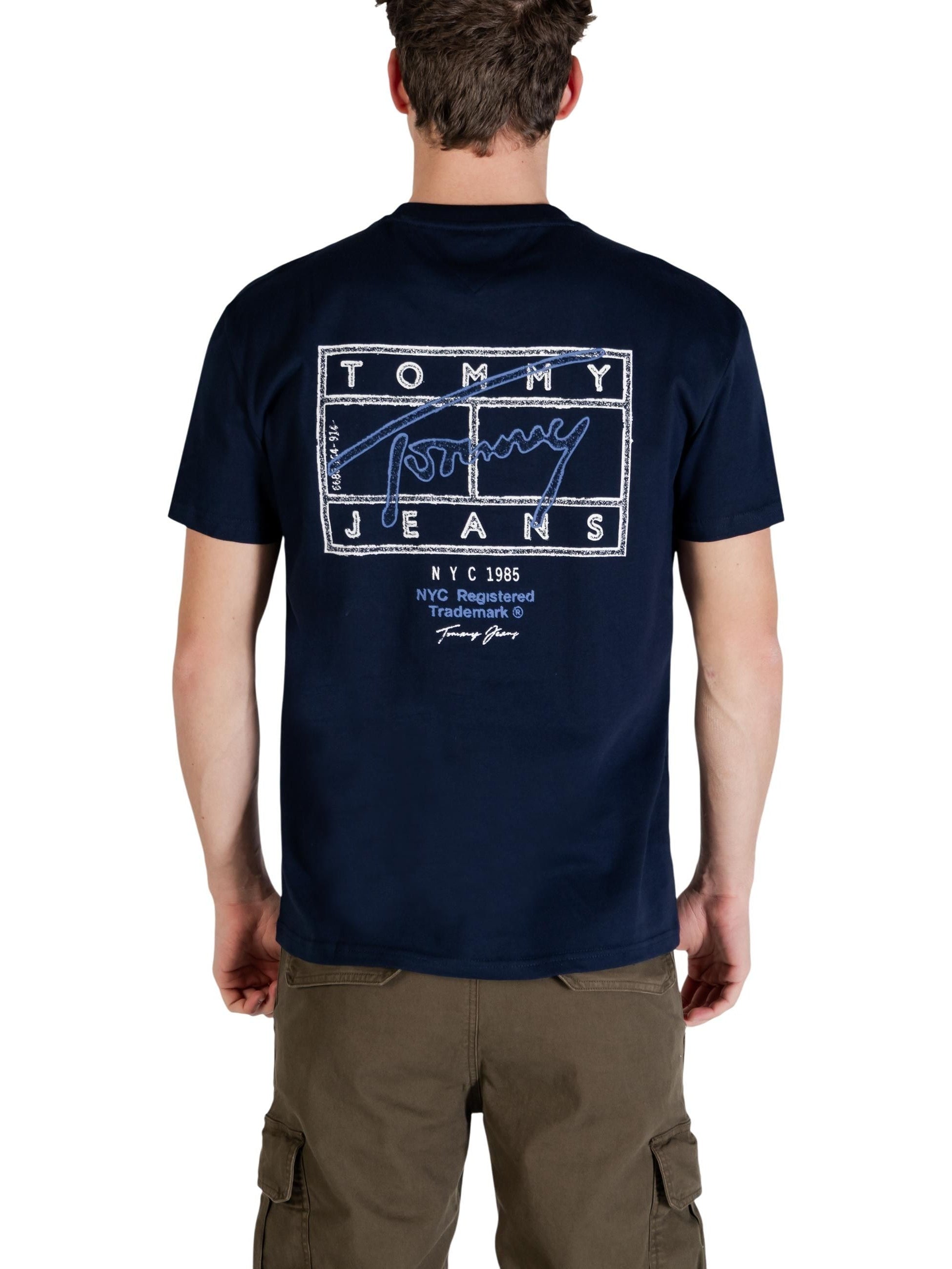 Tommy Jeans · Тениска · Син | DontMiss.bg