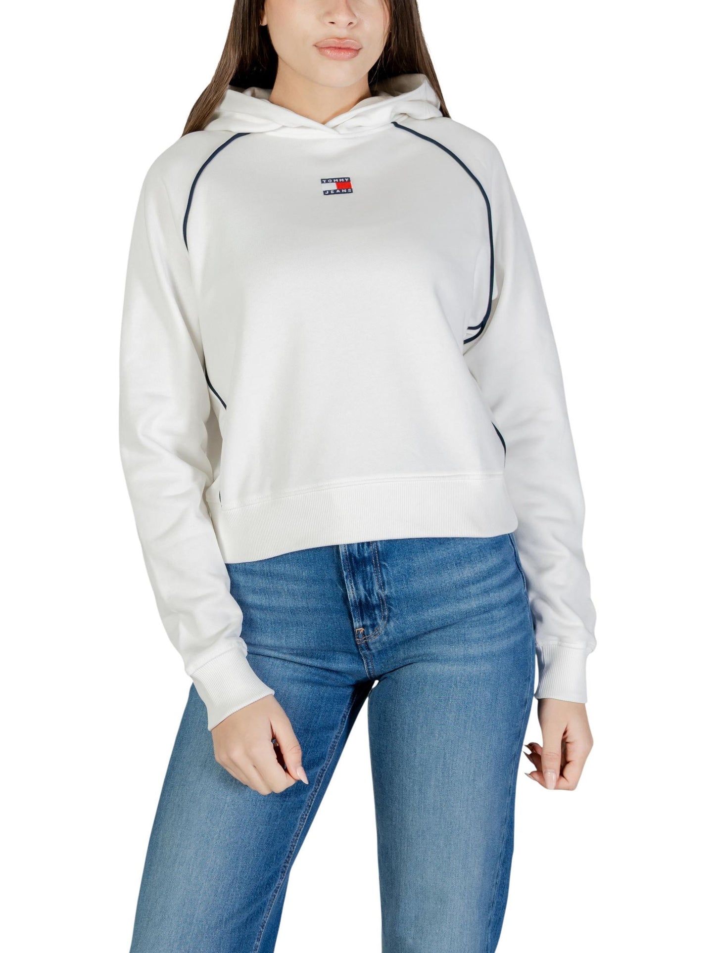 Tommy Jeans · Суитшърт · Бял | DontMiss.bg