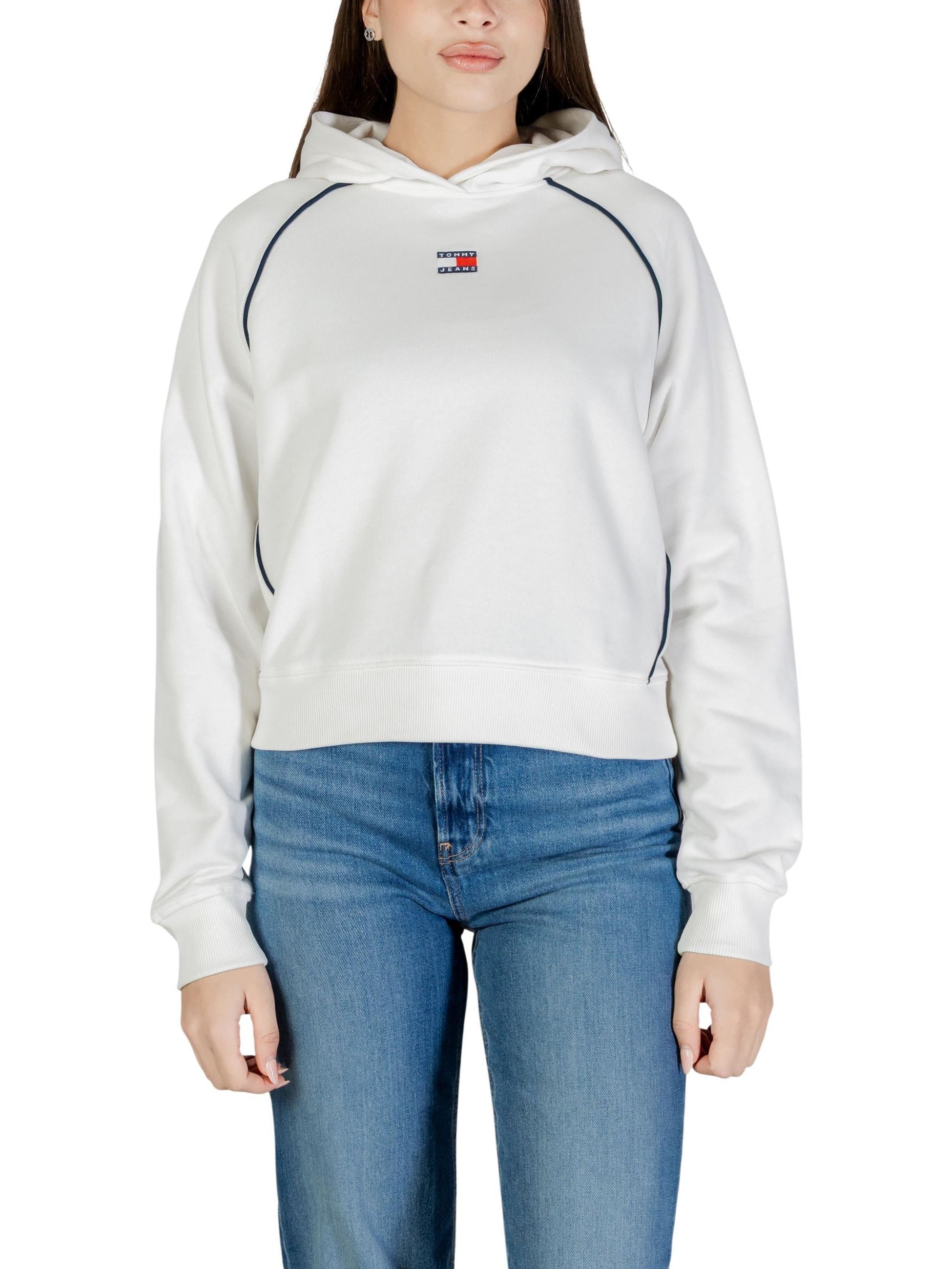 Tommy Jeans · Суитшърт · Бял | DontMiss.bg