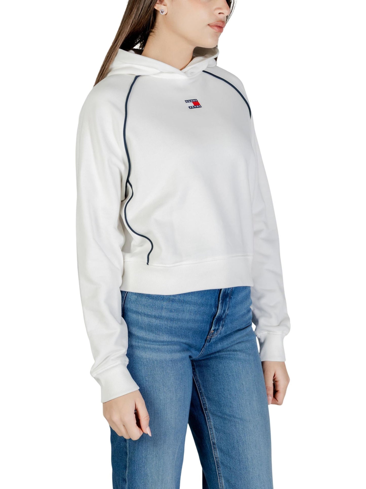 Tommy Jeans · Суитшърт · Бял | DontMiss.bg