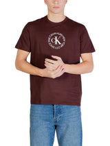 Calvin Klein Jeans · Тениска · Кафяв | DontMiss.bg
