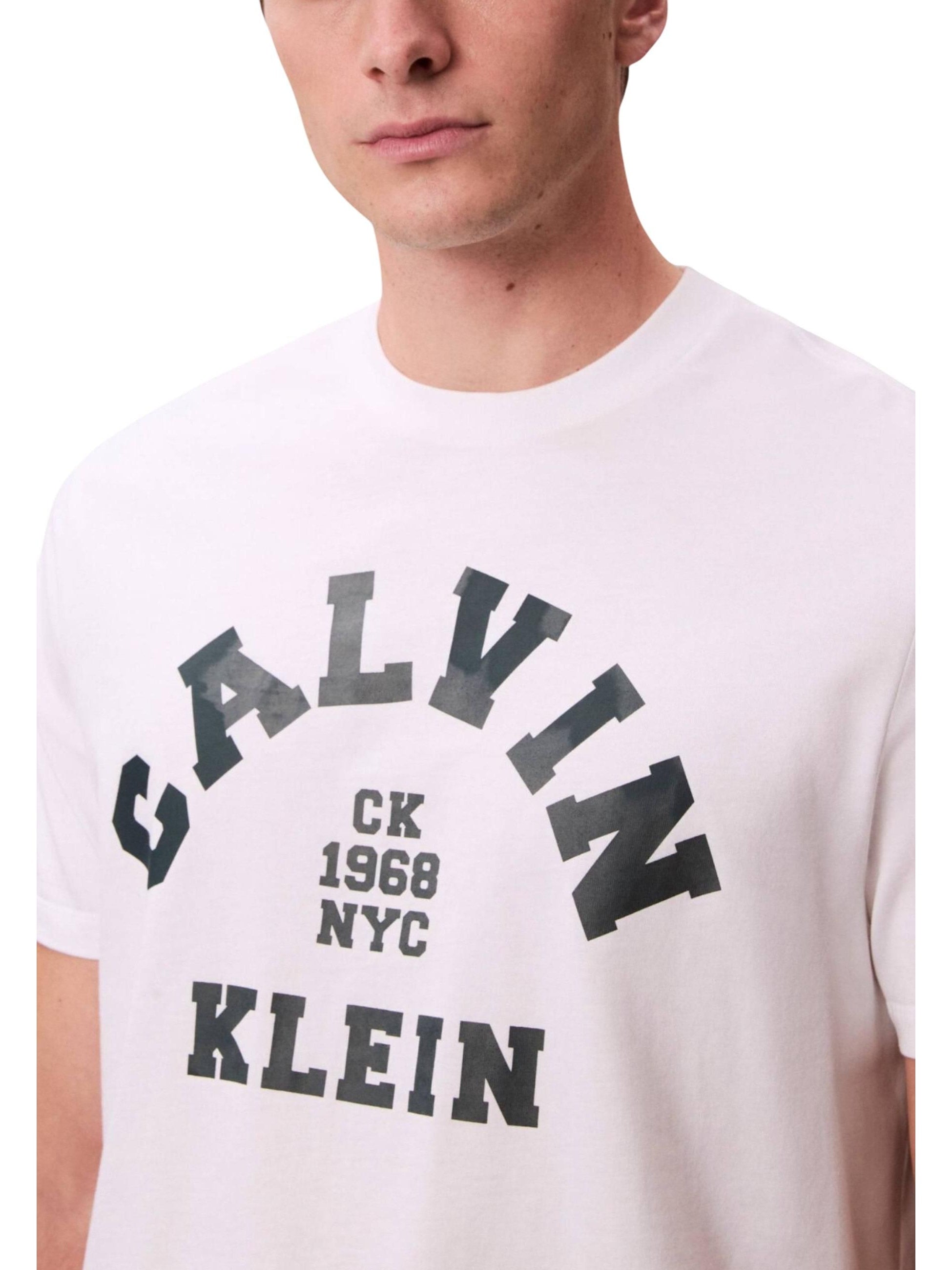 Calvin Klein Jeans · Тениска · Бял | DontMiss.bg