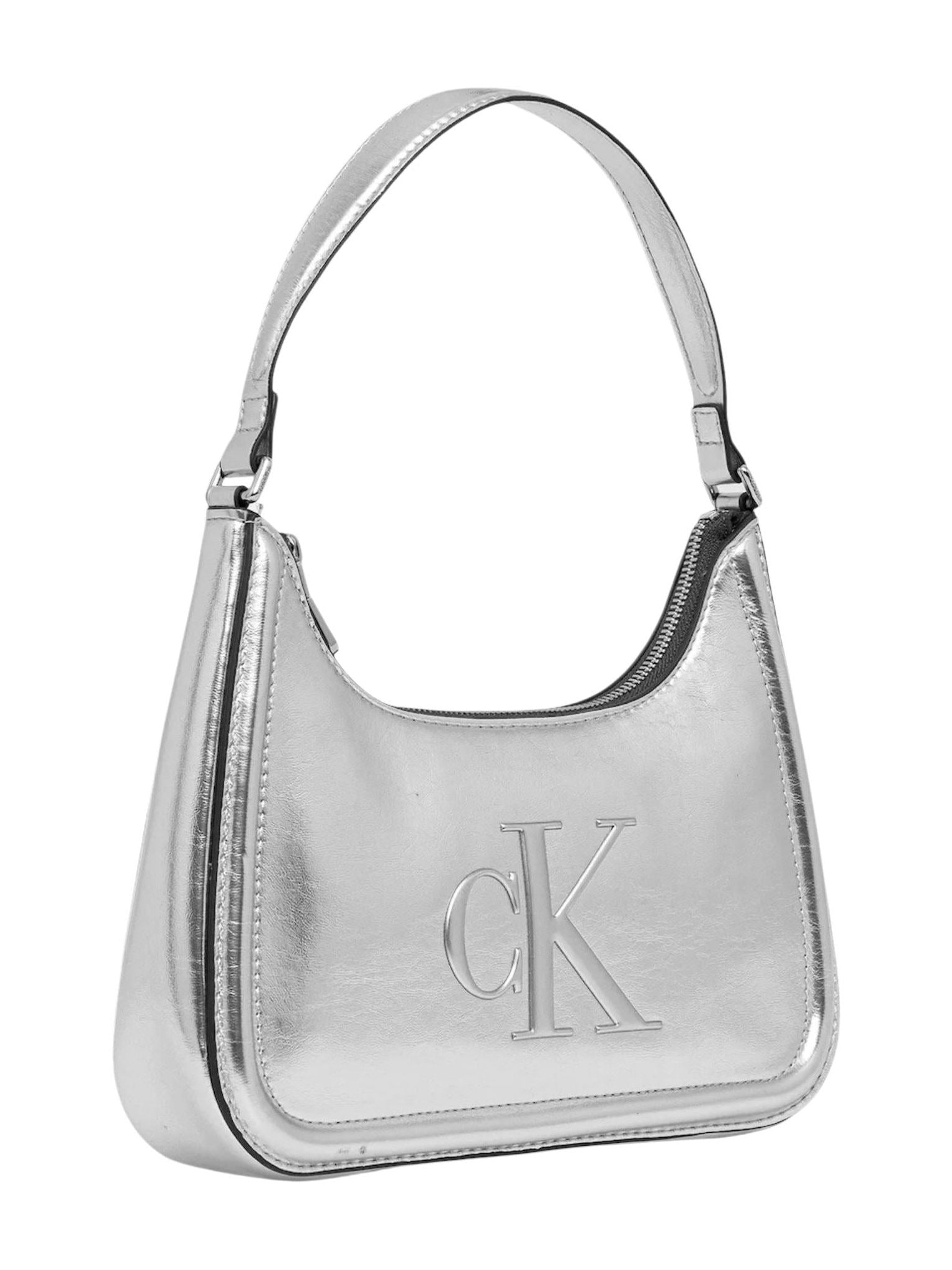 Calvin Klein · Дамска чанта · BOLD CK METALLIC SHOULDER BAG | DontMiss.bg