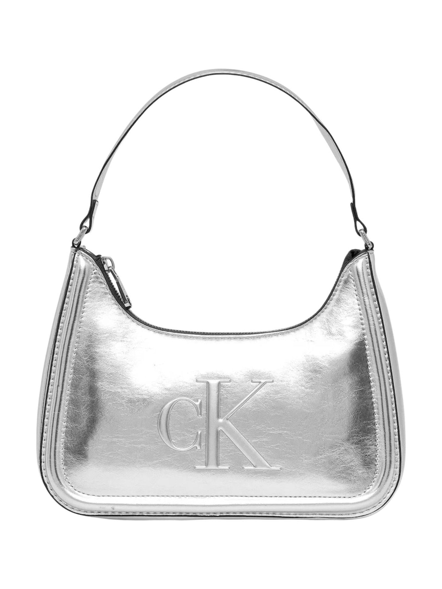 Calvin Klein · Дамска чанта · BOLD CK METALLIC SHOULDER BAG | DontMiss.bg
