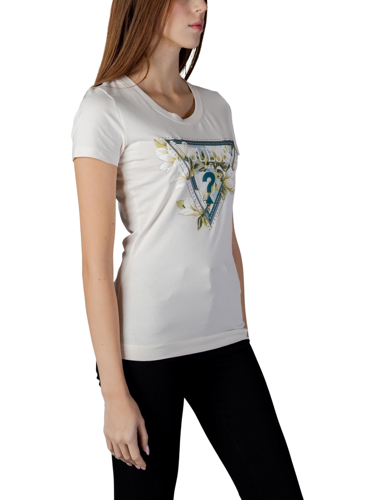 Guess · Тениска · SS CN CAMELIA TRIANGLE TEE | DontMiss.bg