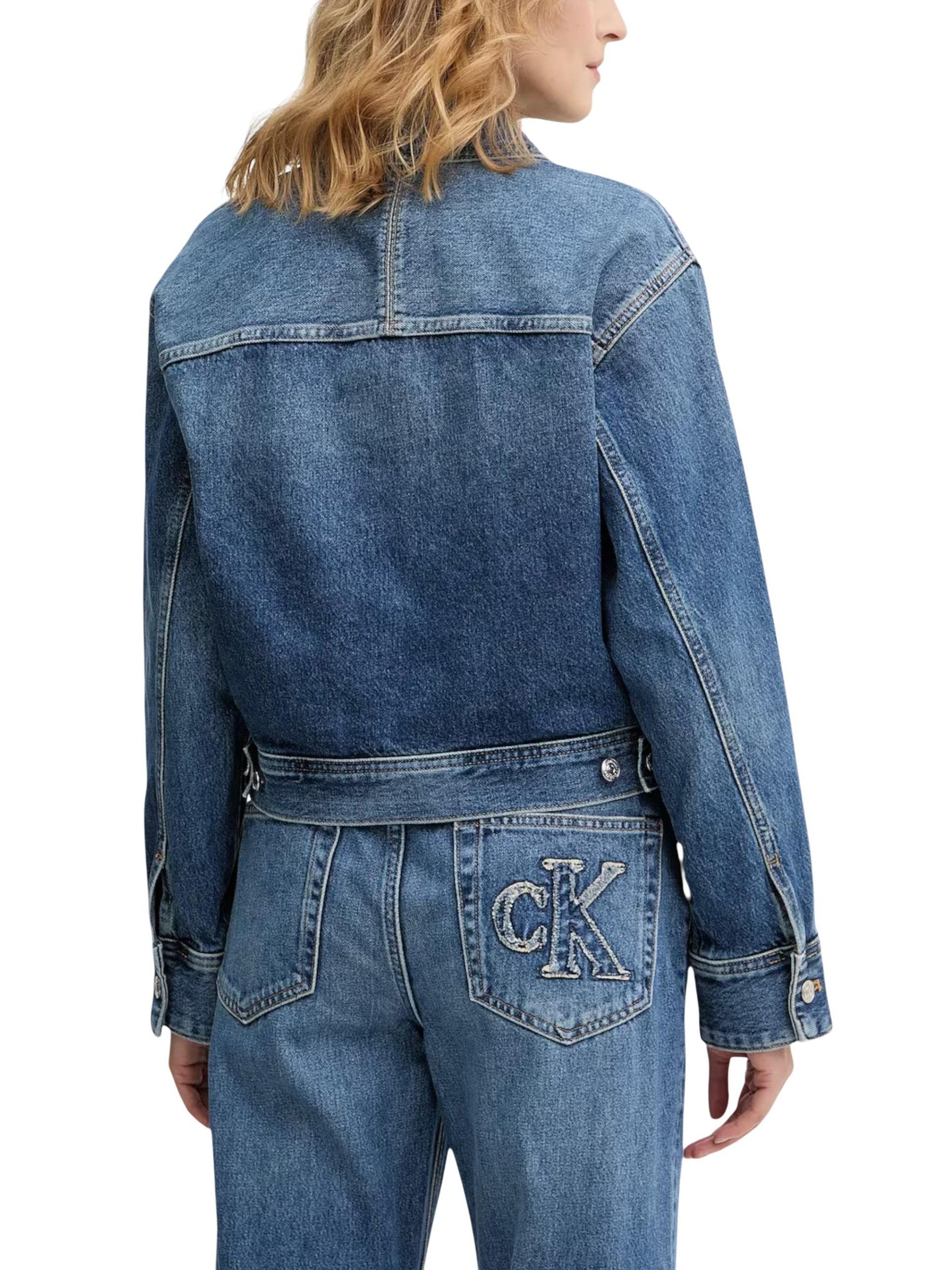 Calvin Klein Jeans · Дънково яке · Син | DontMiss.bg