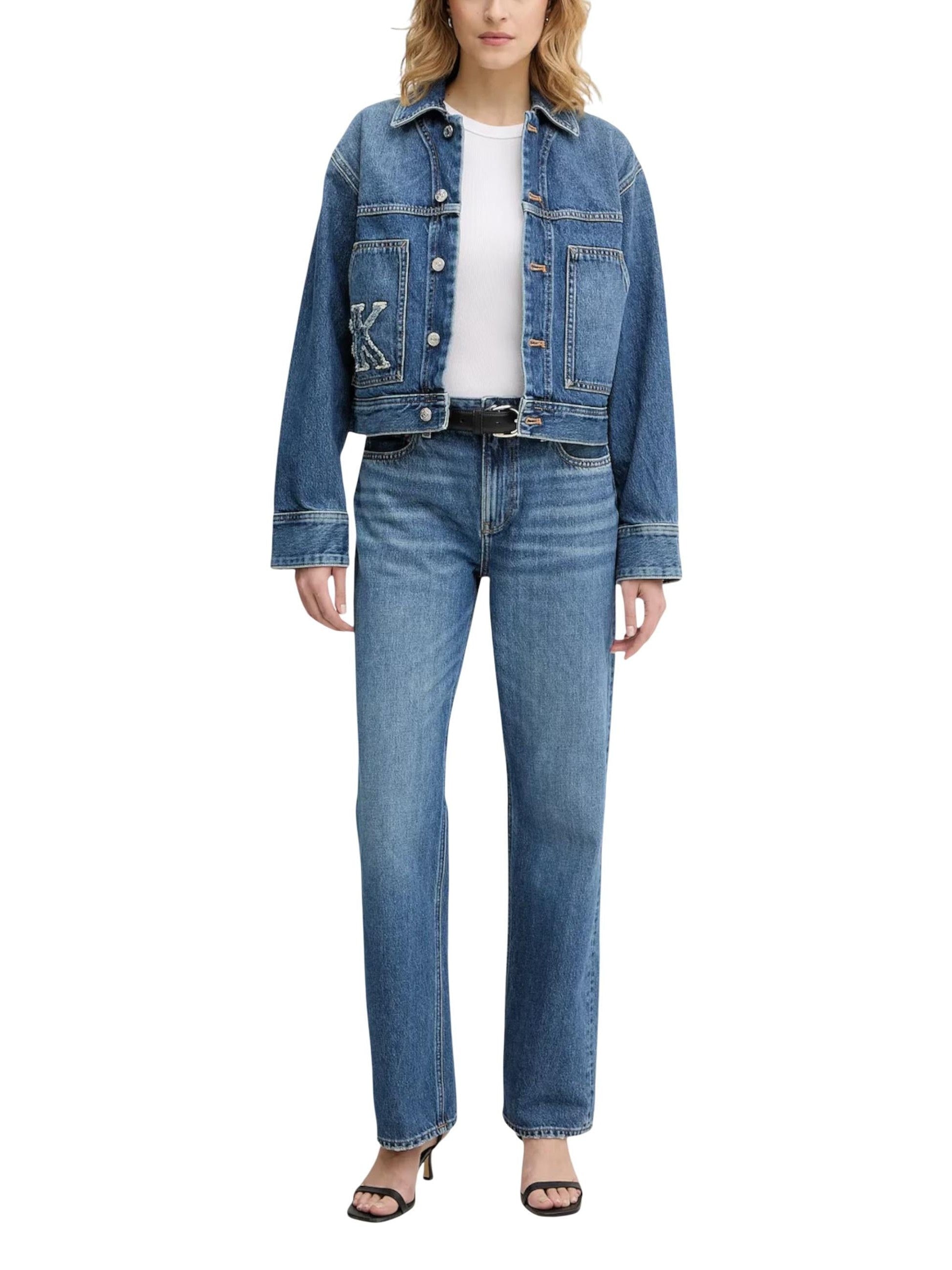 Calvin Klein Jeans · Дънково яке · Син | DontMiss.bg