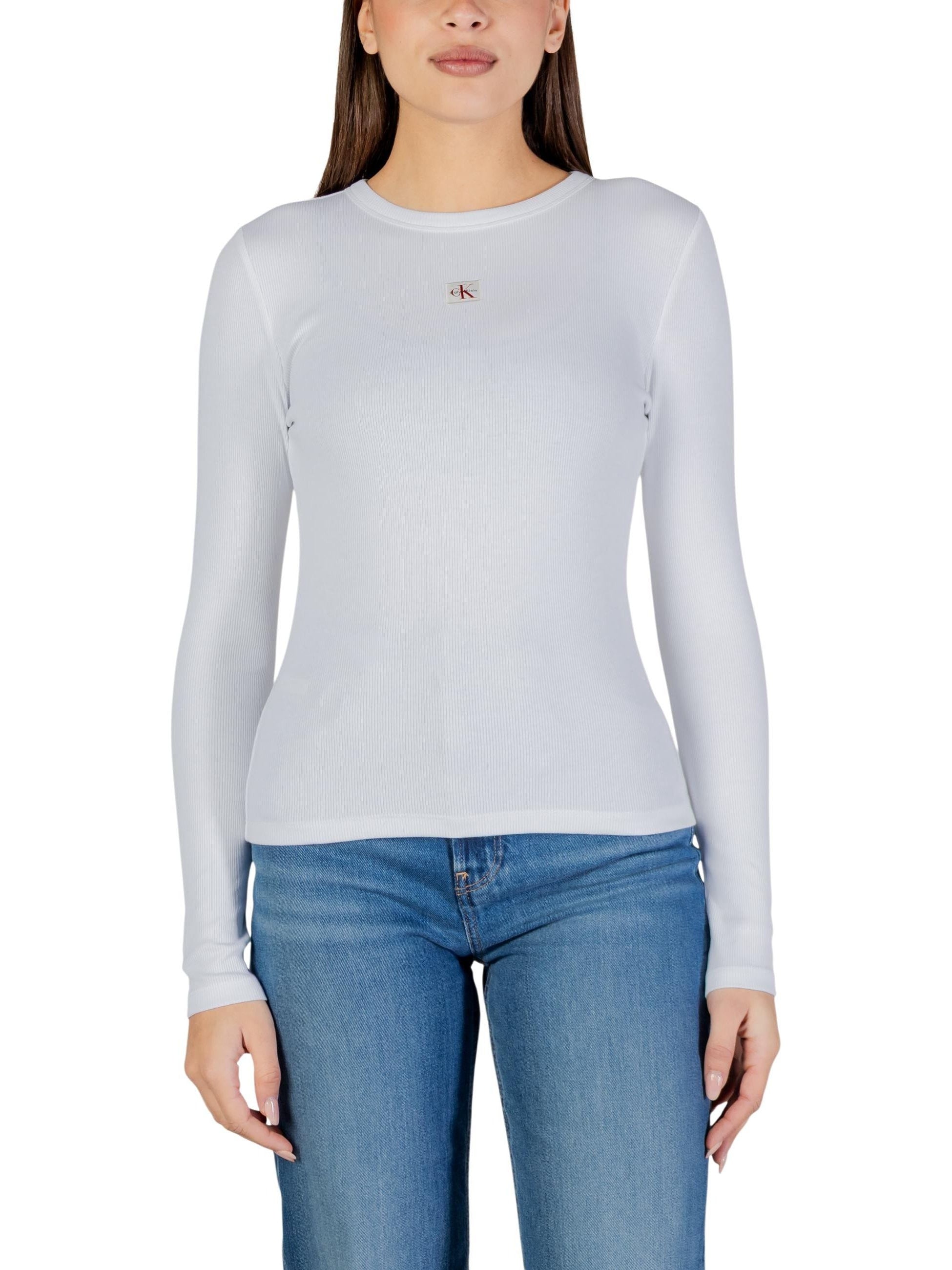Calvin Klein Jeans · Тениска · Бял | DontMiss.bg