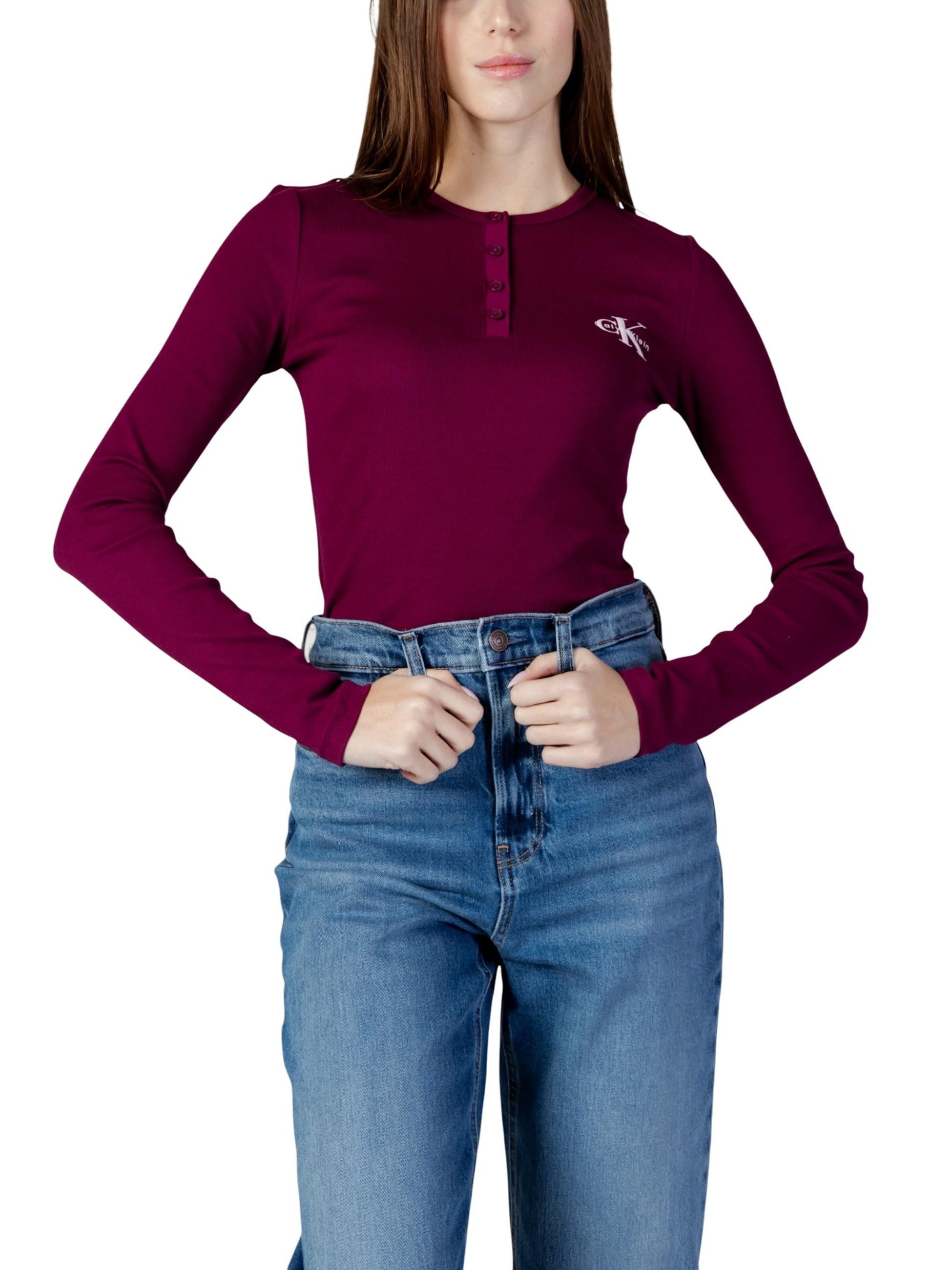 Calvin Klein Jeans · Тениска · Бордо | DontMiss.bg