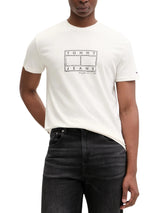 Tommy Jeans · Тениска · Бял | DontMiss.bg
