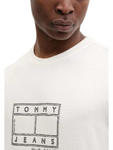 Tommy Jeans · Тениска · Бял | DontMiss.bg