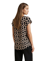ONLY · Блуза · ONLNOVA LIFE VIS S/S TOP WVN | DontMiss.bg