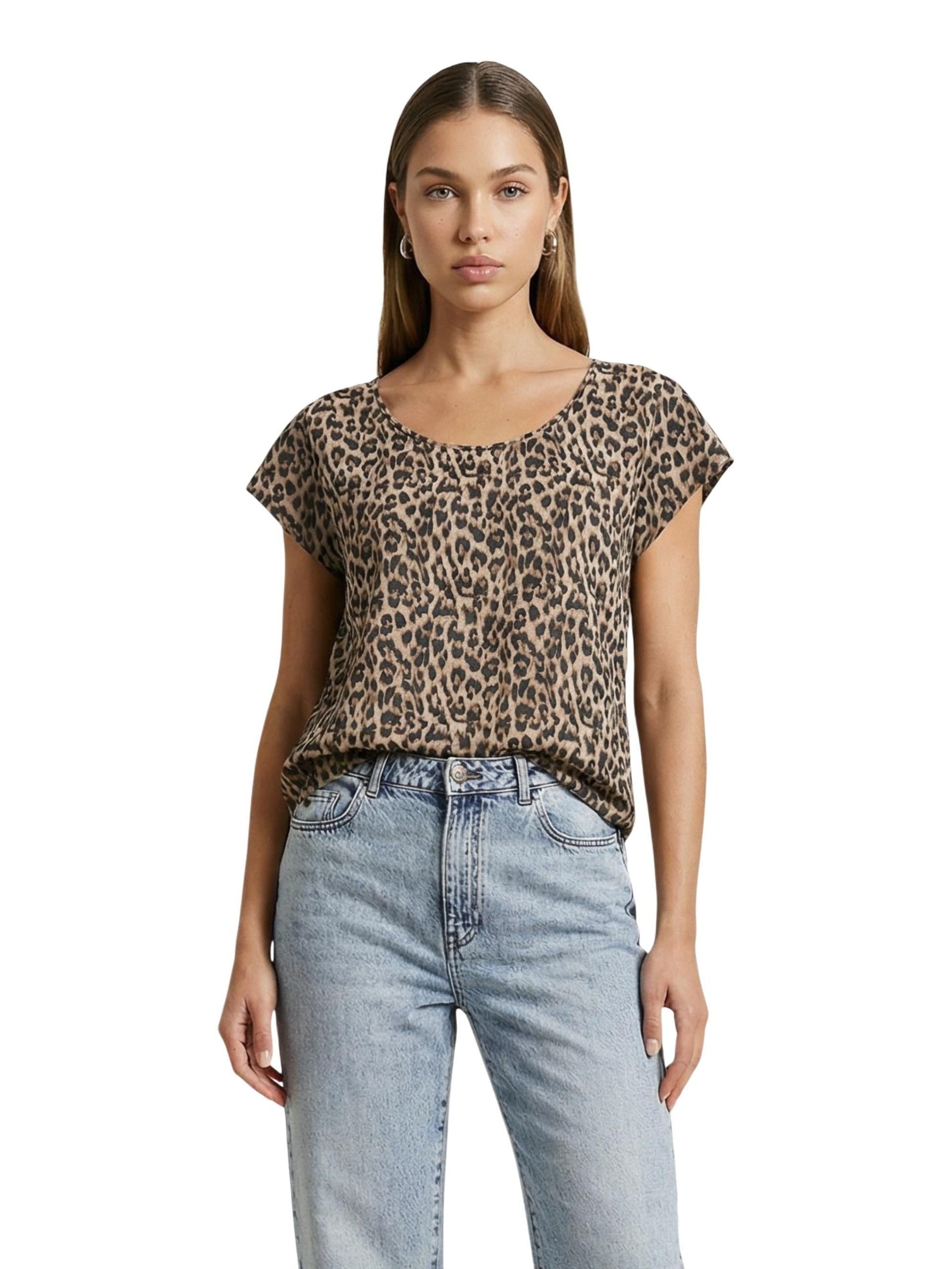 ONLY · Блуза · ONLNOVA LIFE VIS S/S TOP WVN | DontMiss.bg