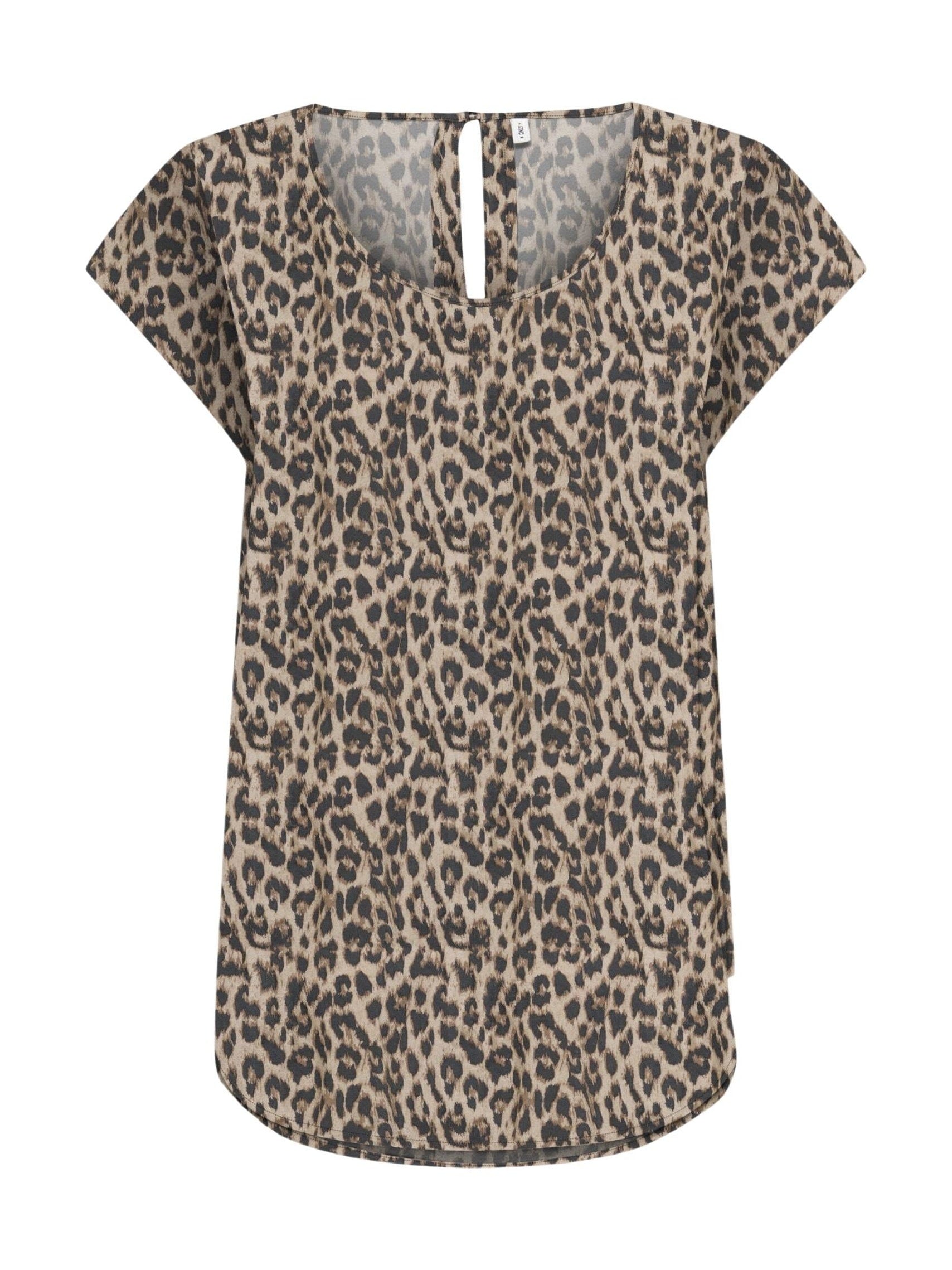 ONLY · Блуза · ONLNOVA LIFE VIS S/S TOP WVN | DontMiss.bg