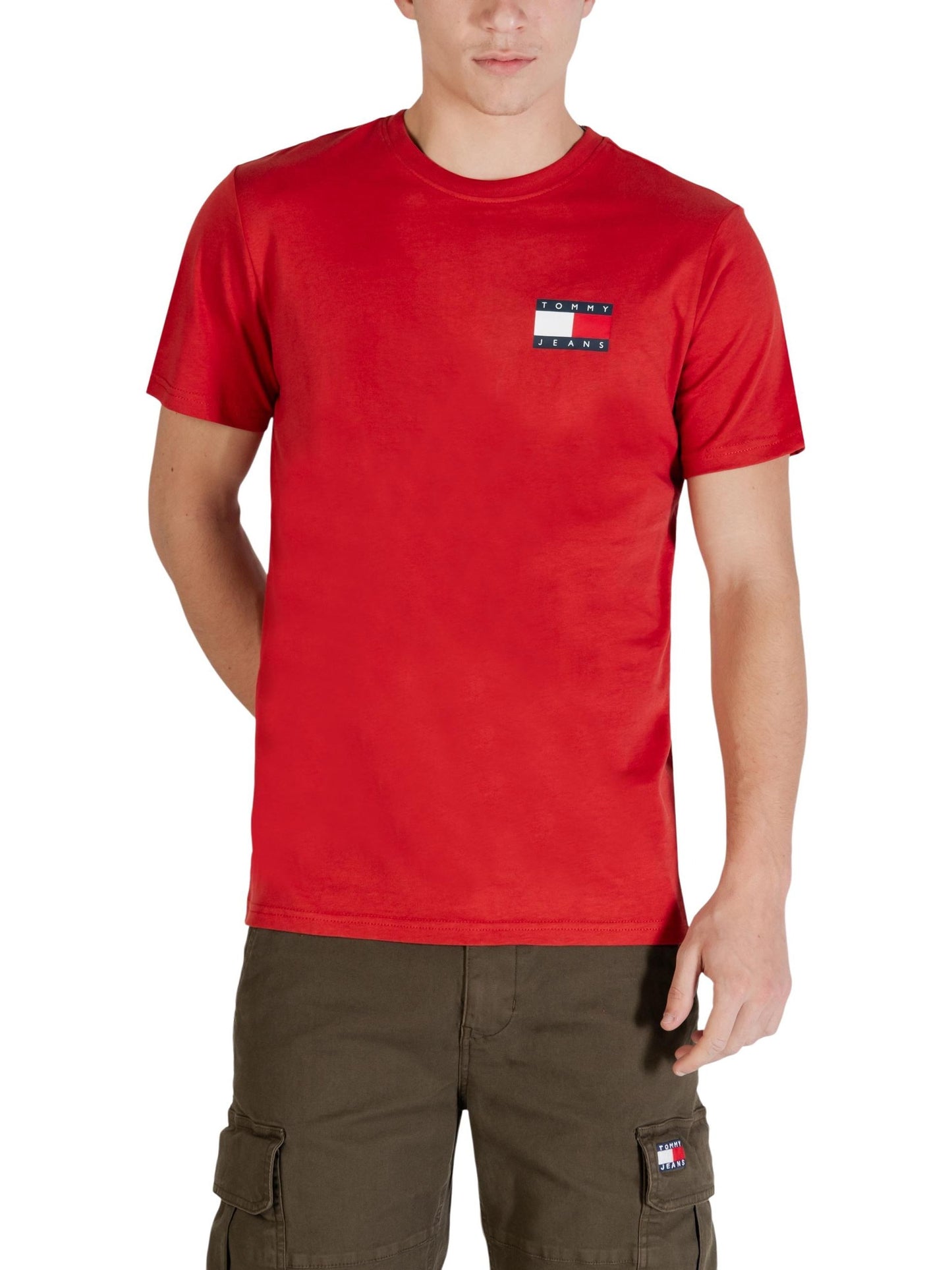 Tommy Jeans · Тениска · TJM SLIM ESSENTIAL FLAG TEE EXT | DontMiss.bg